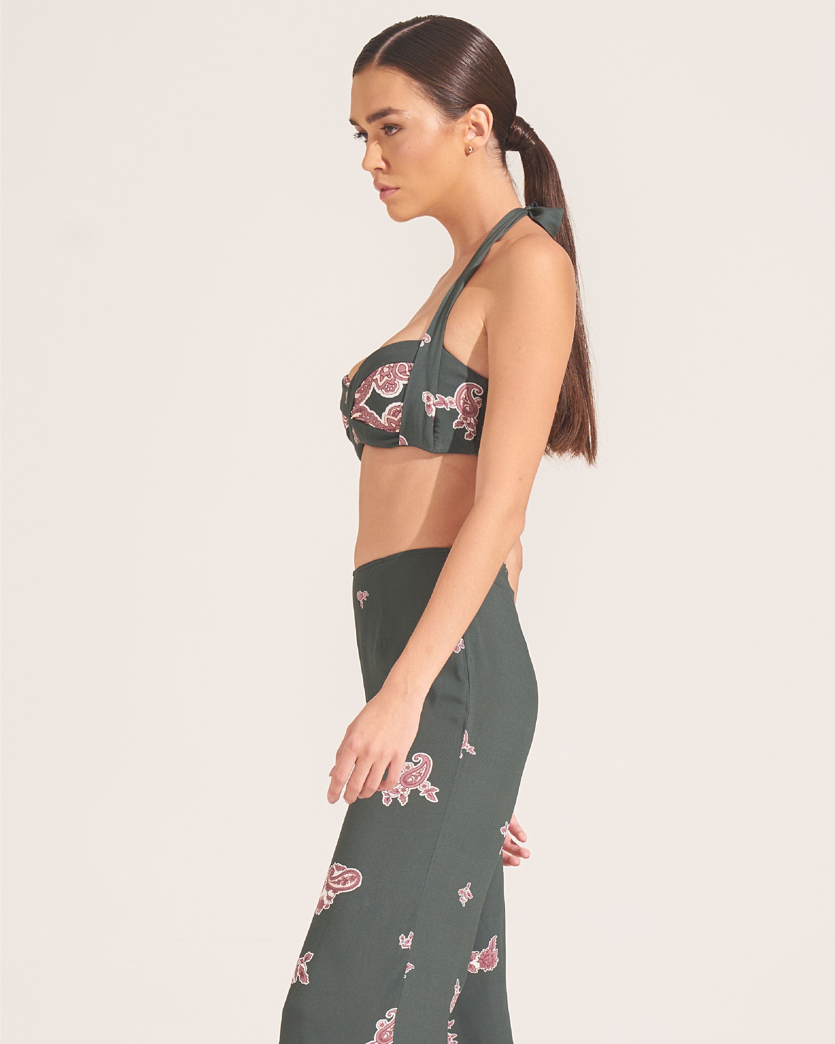 Morrato Bali Top Kapila Top Cordelia Dark Green