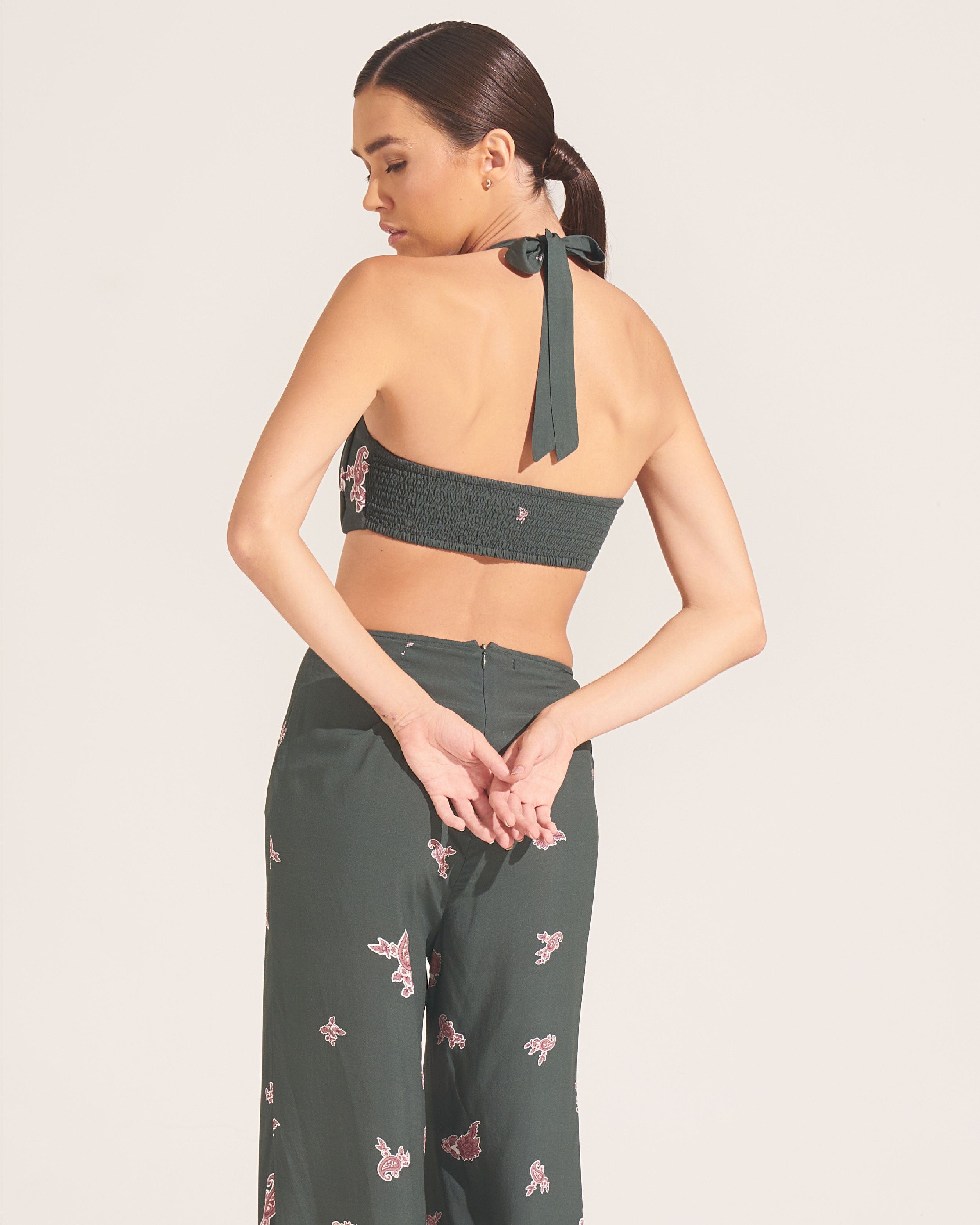 Morrato Bali Top Kapila Top Cordelia Dark Green