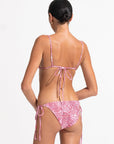 Morrato Bikini Bottom Claudia Bikini Bottom Topographical Red