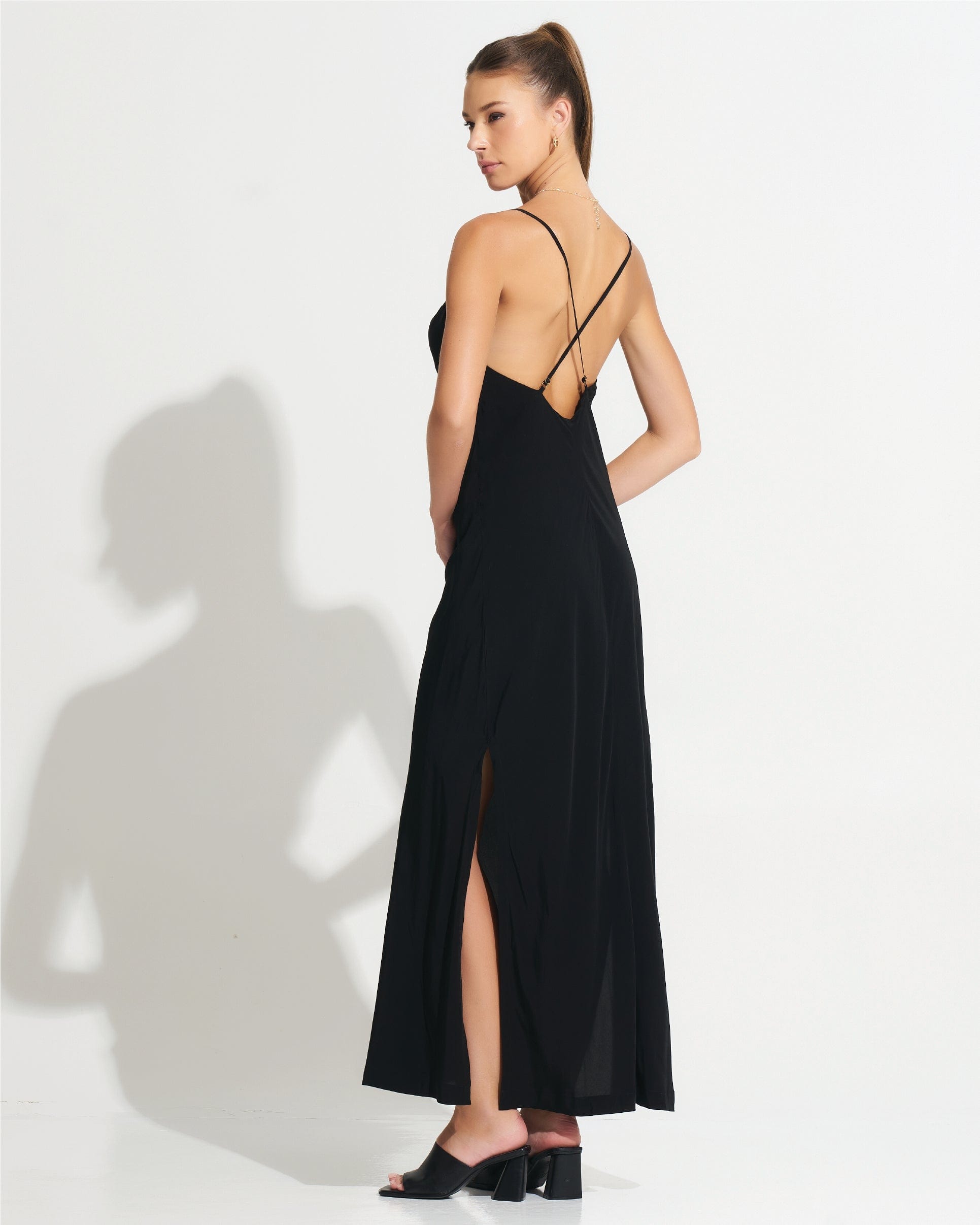 Morrato Maxi Dress Lynette Maxi Dress Black