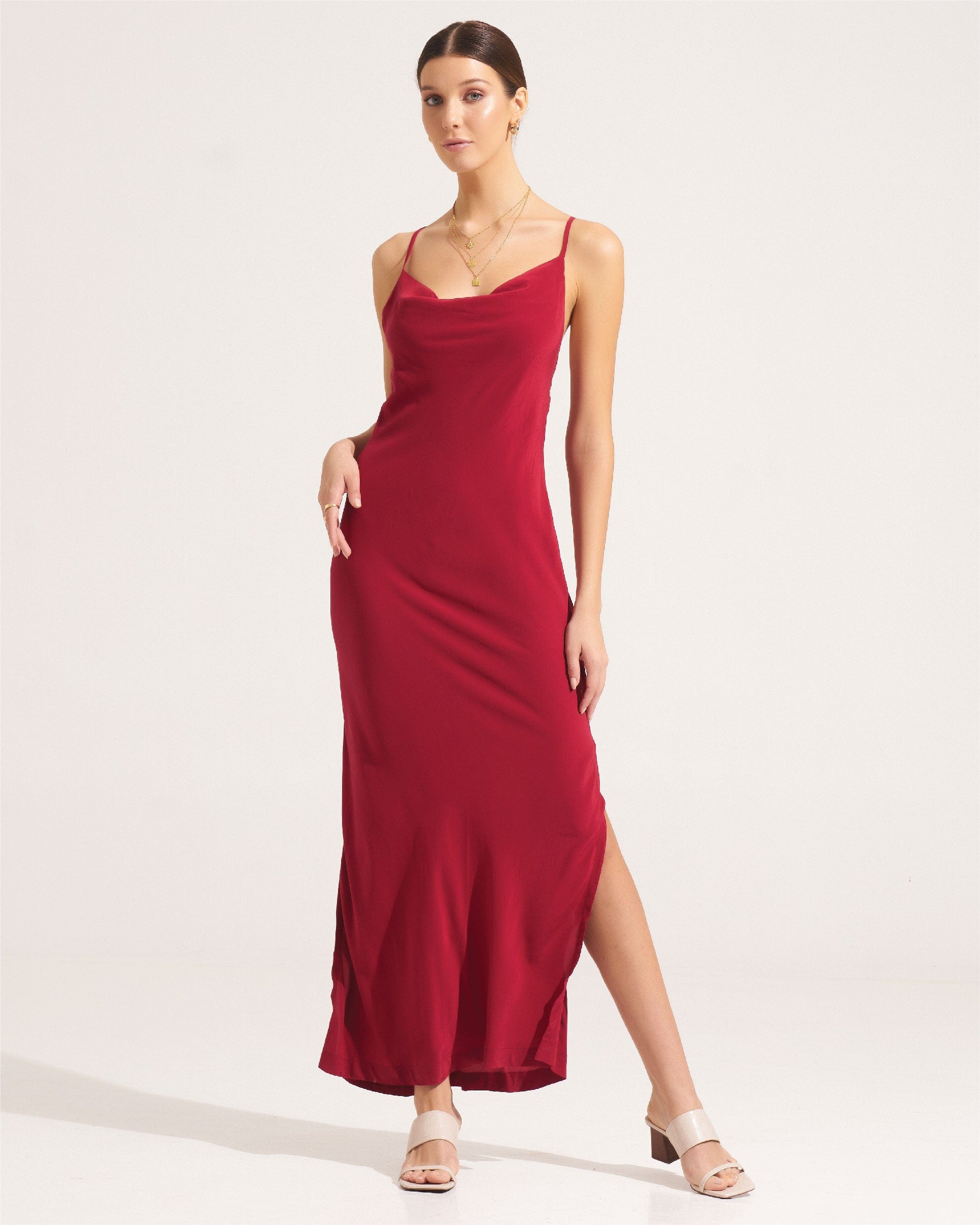 Morrato Maxi Dress Lynette Maxi Dress Red Candy