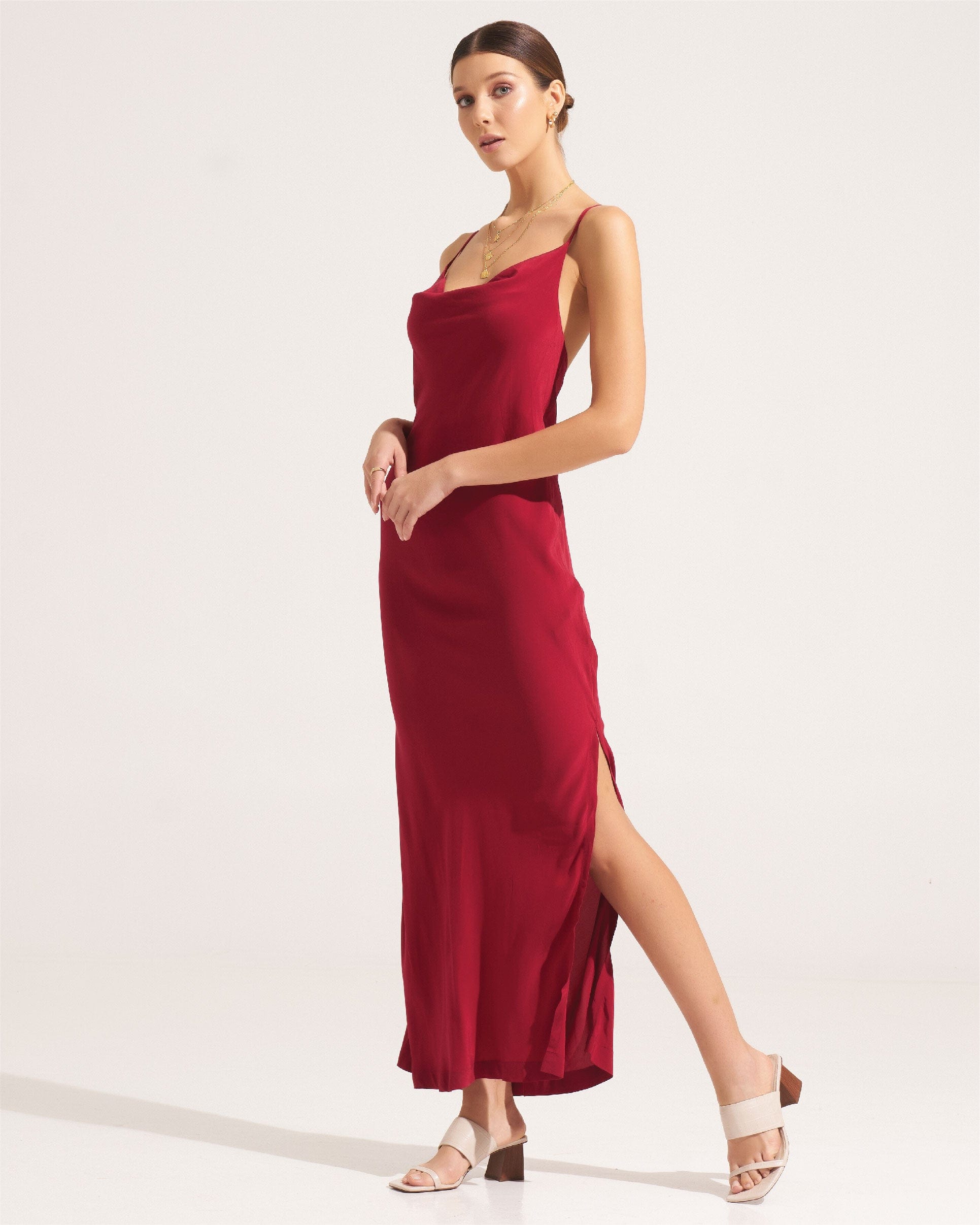 Morrato Maxi Dress Lynette Maxi Dress Red Candy