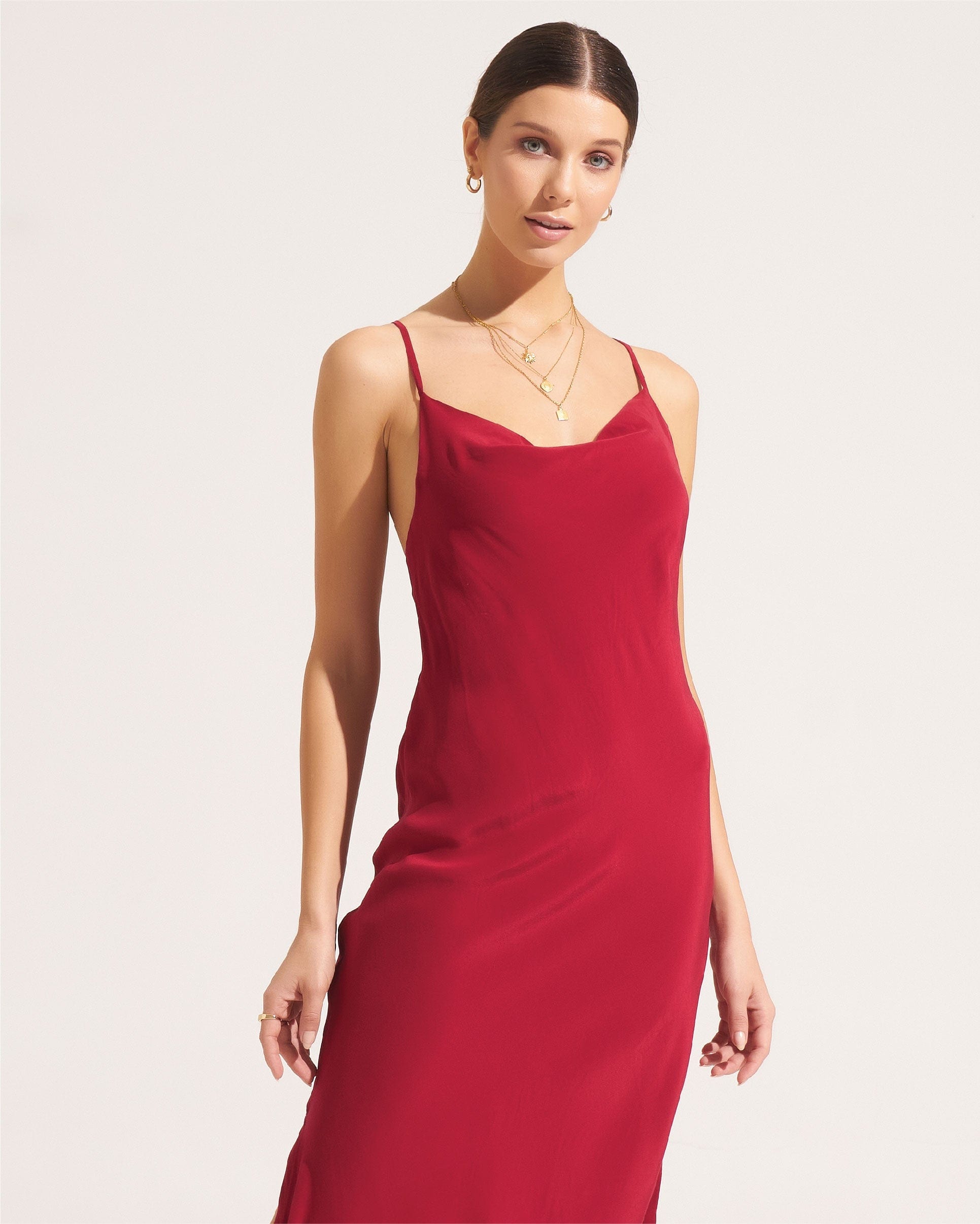 Morrato Maxi Dress Lynette Maxi Dress Red Candy