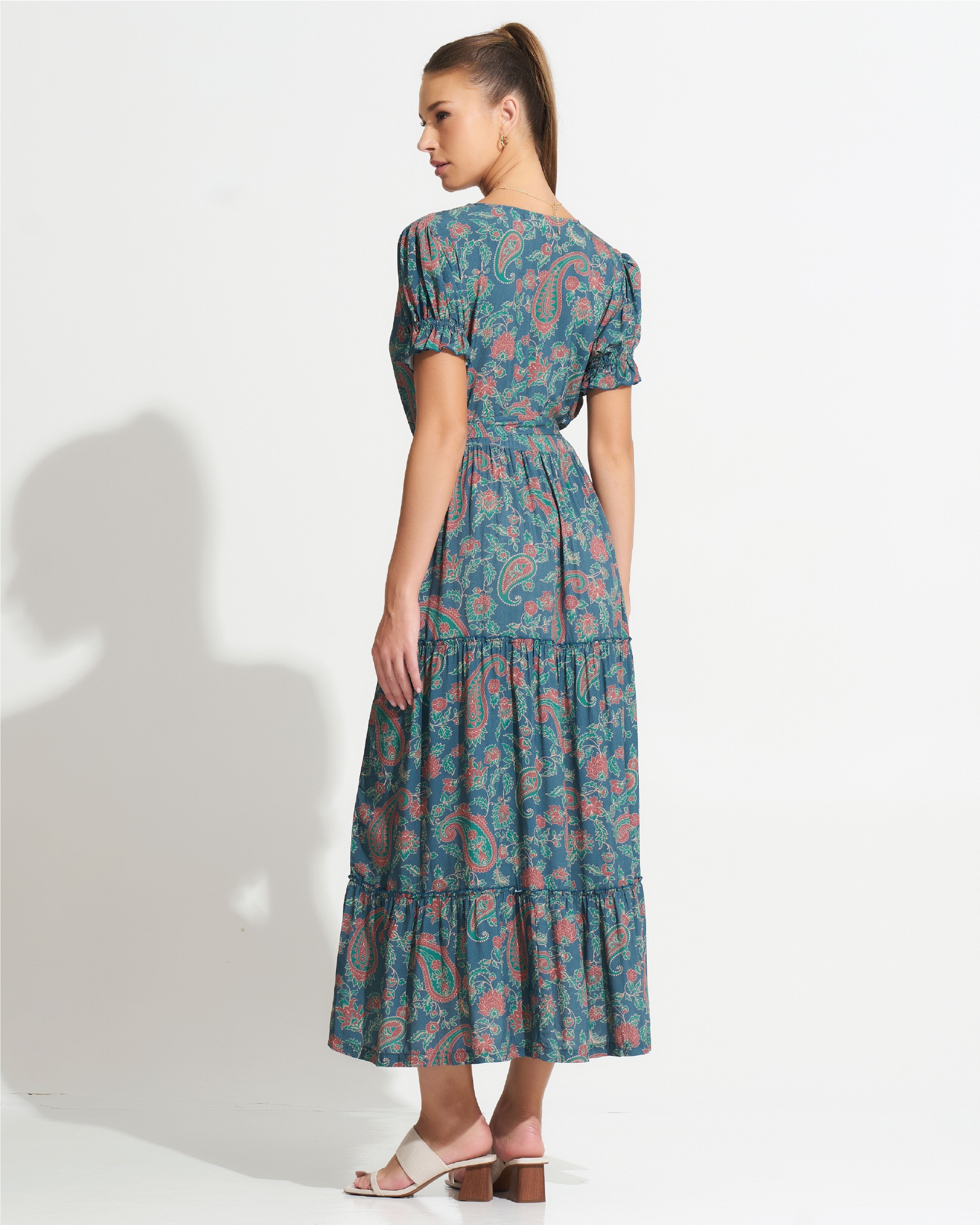 Morrato Maxi Dress Tiana Maxi Dress Ainsley Sapphire