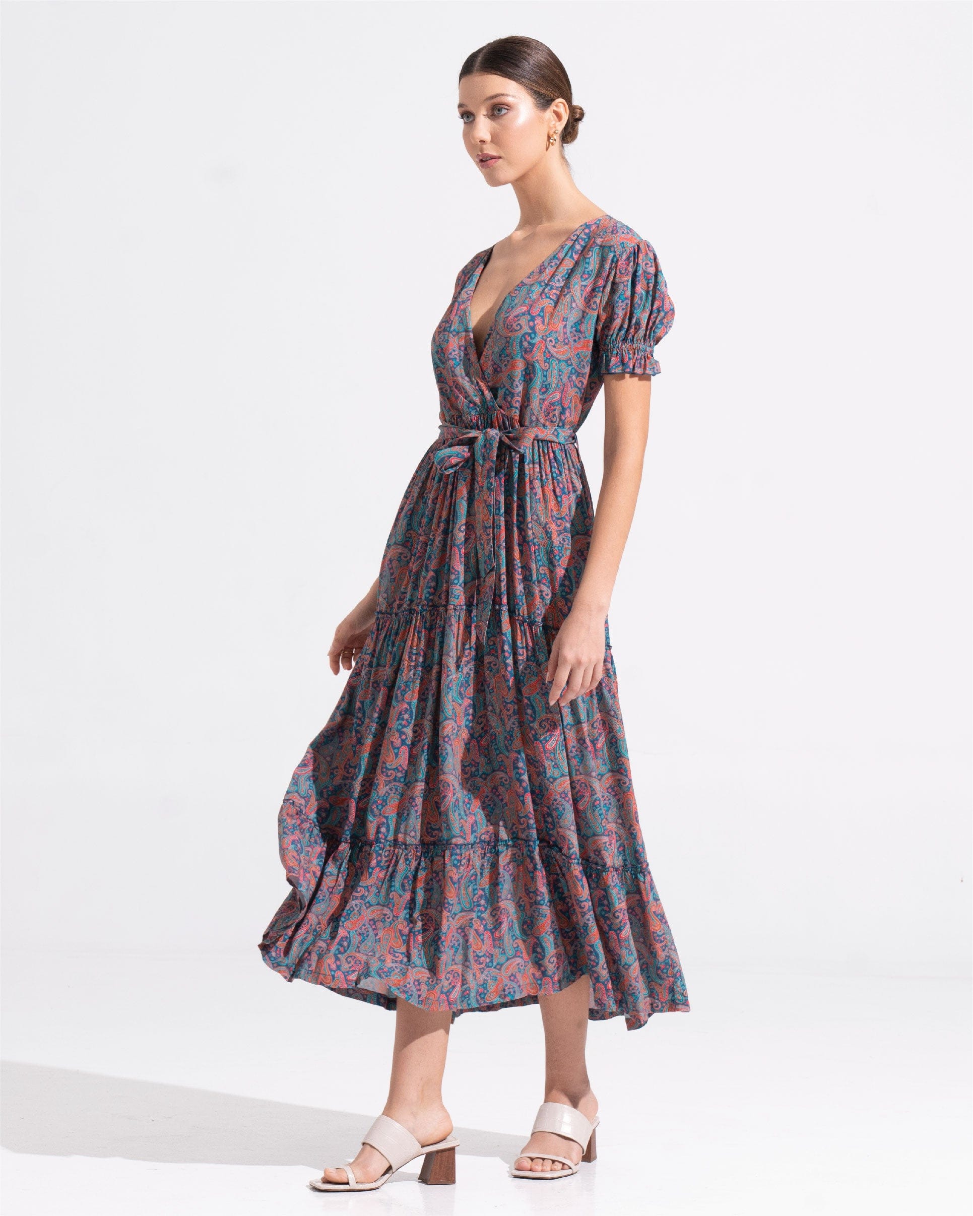 Morrato Maxi Dress Tiana Maxi Dress Maizey Sapphire