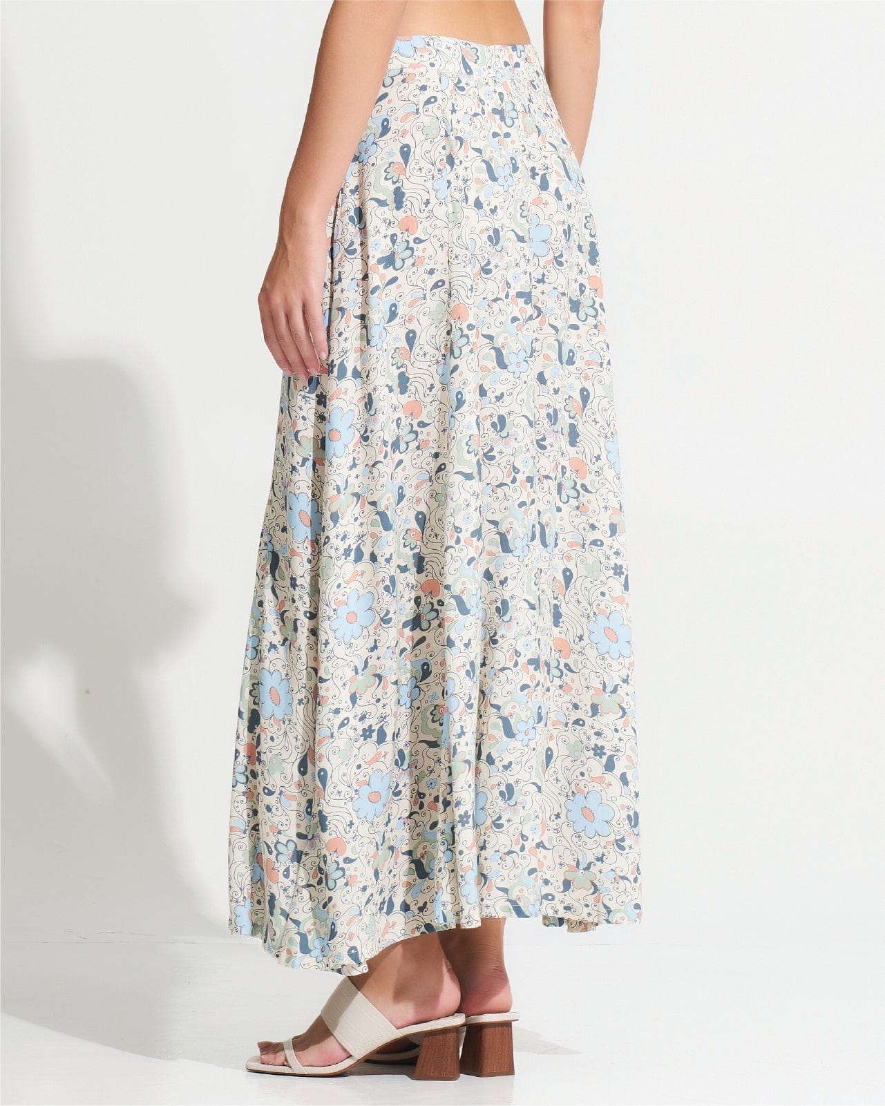 Morrato Maxi Skirt Amara Maxi Skirt Fleur Seashell