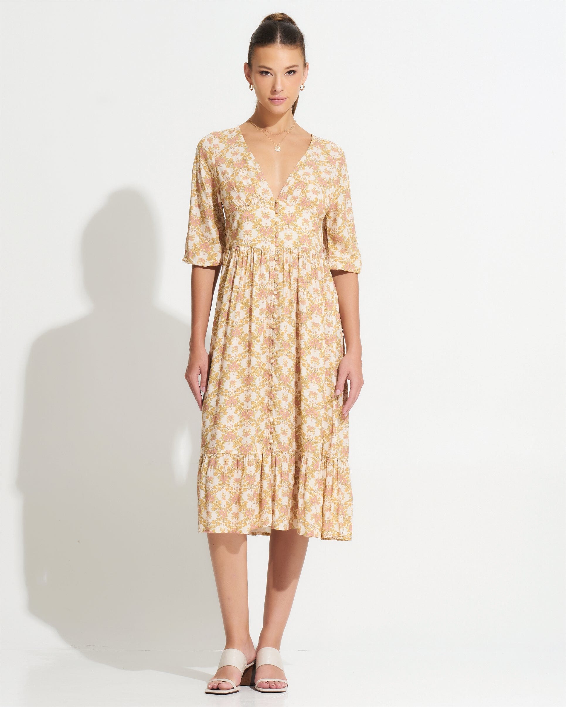 Morrato Midi Dress Celia Midi Dress Helena Seapink
