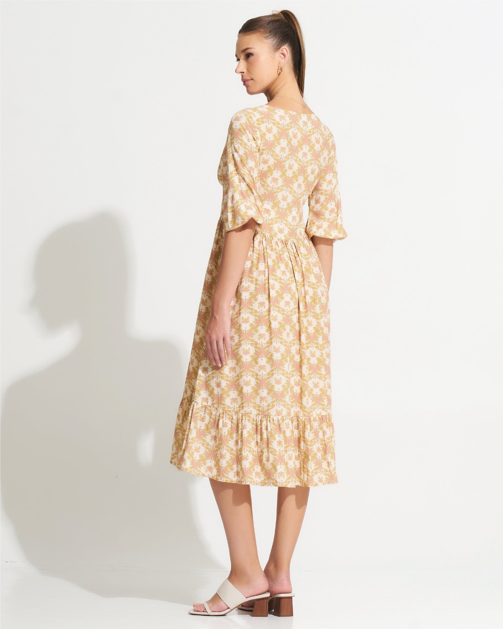Morrato Midi Dress Celia Midi Dress Helena Seapink