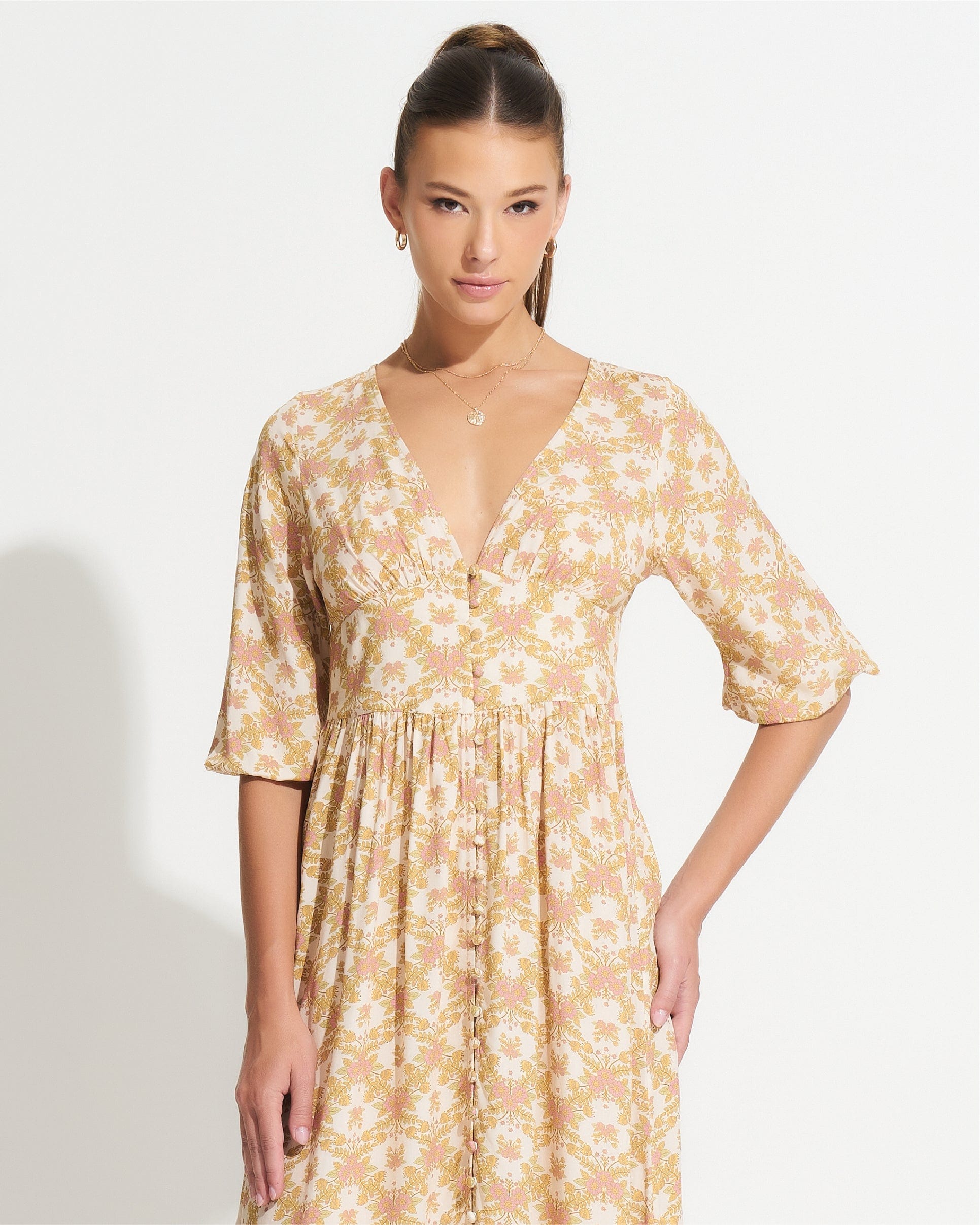 Morrato Midi Dress Celia Midi Dress Helena Seapink