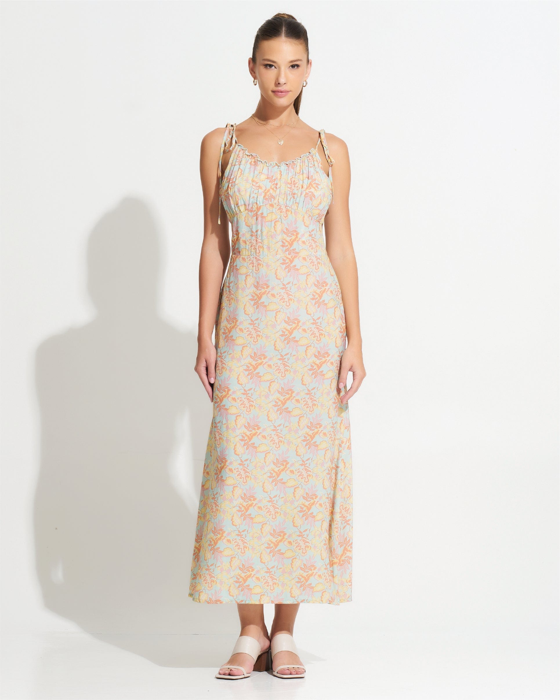 Morrato Midi Dress Heather Midi Dress Monsterra Icy Morn