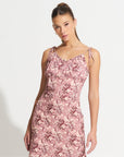 Morrato Midi Dress Heather Midi Dress Monsterra Pale Peach