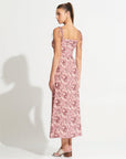 Morrato Midi Dress Heather Midi Dress Monsterra Pale Peach