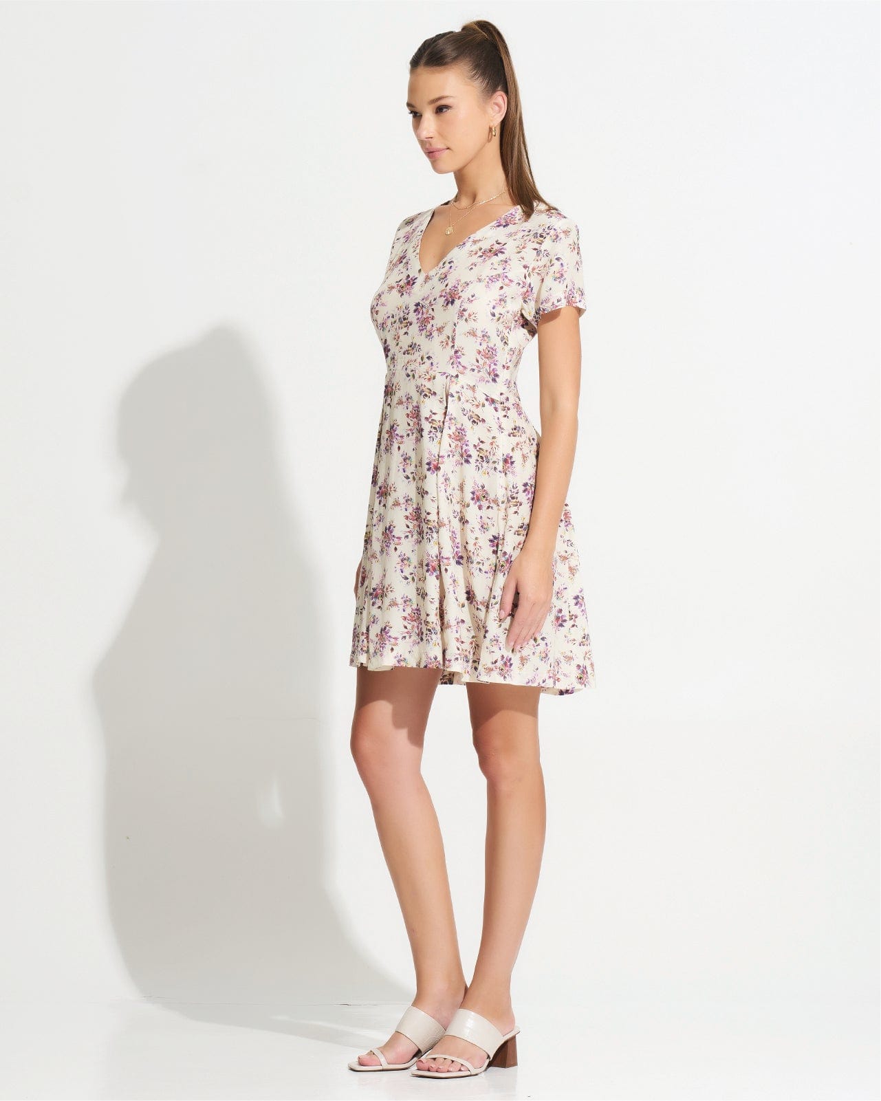 Morrato Mini Dress Celine Mini Dress Zinnia Lavender
