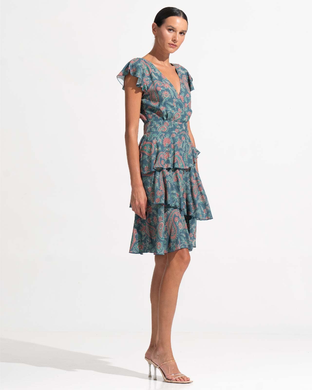 Morrato Mini Dress Darya Mini Dress Ainsley Sapphire