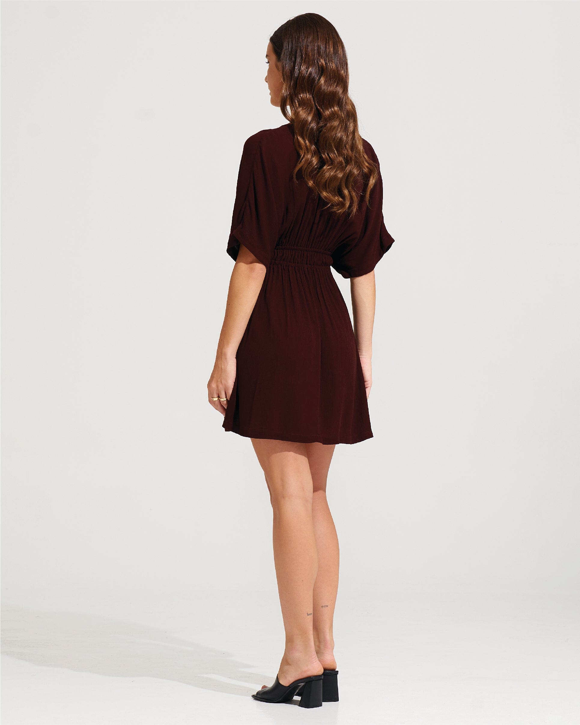 Morrato Mini Dress Dulce Mini Dress Rum Raisin