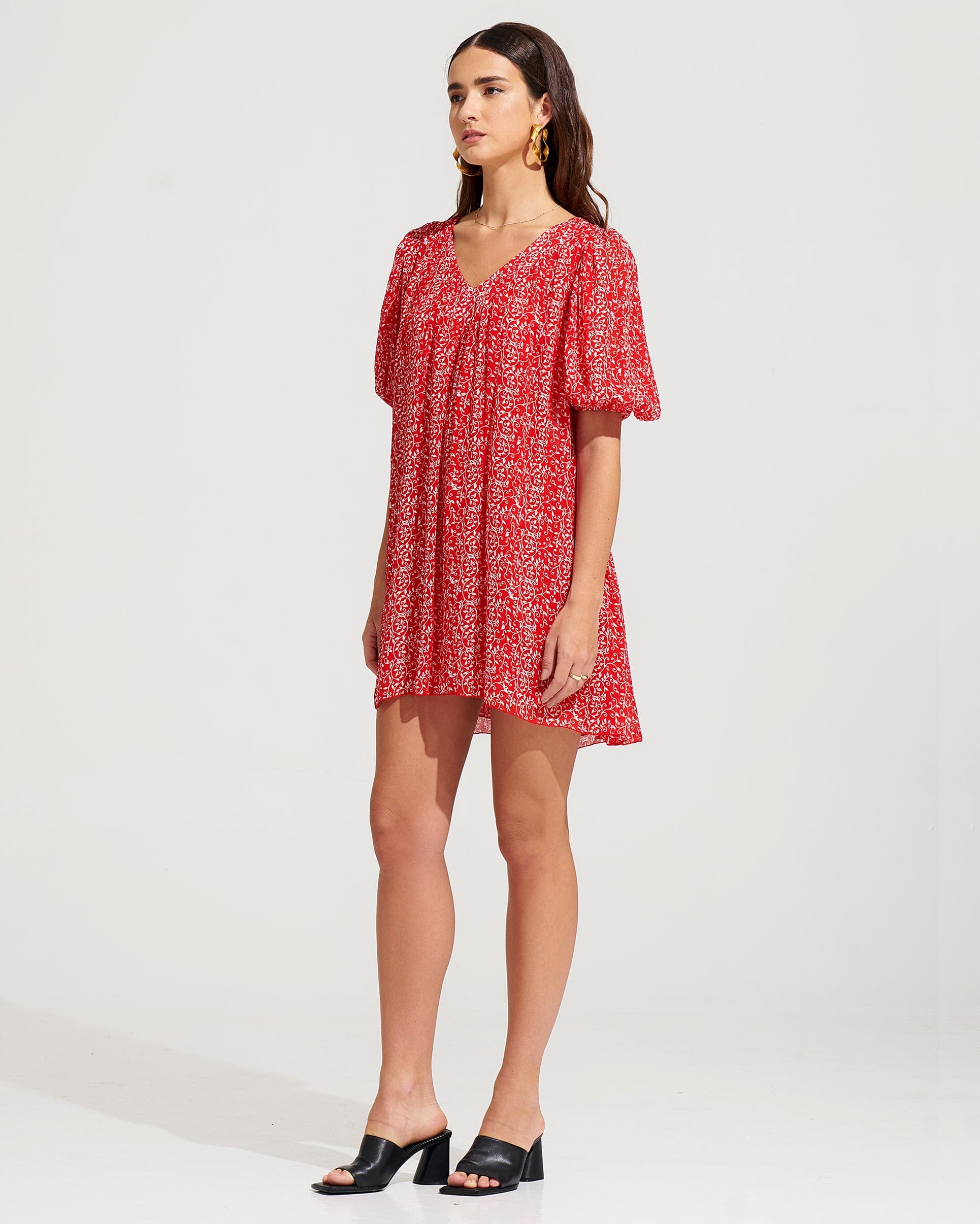 Morrato Mini Dress Eimaan Mini Dress Geneva Red
