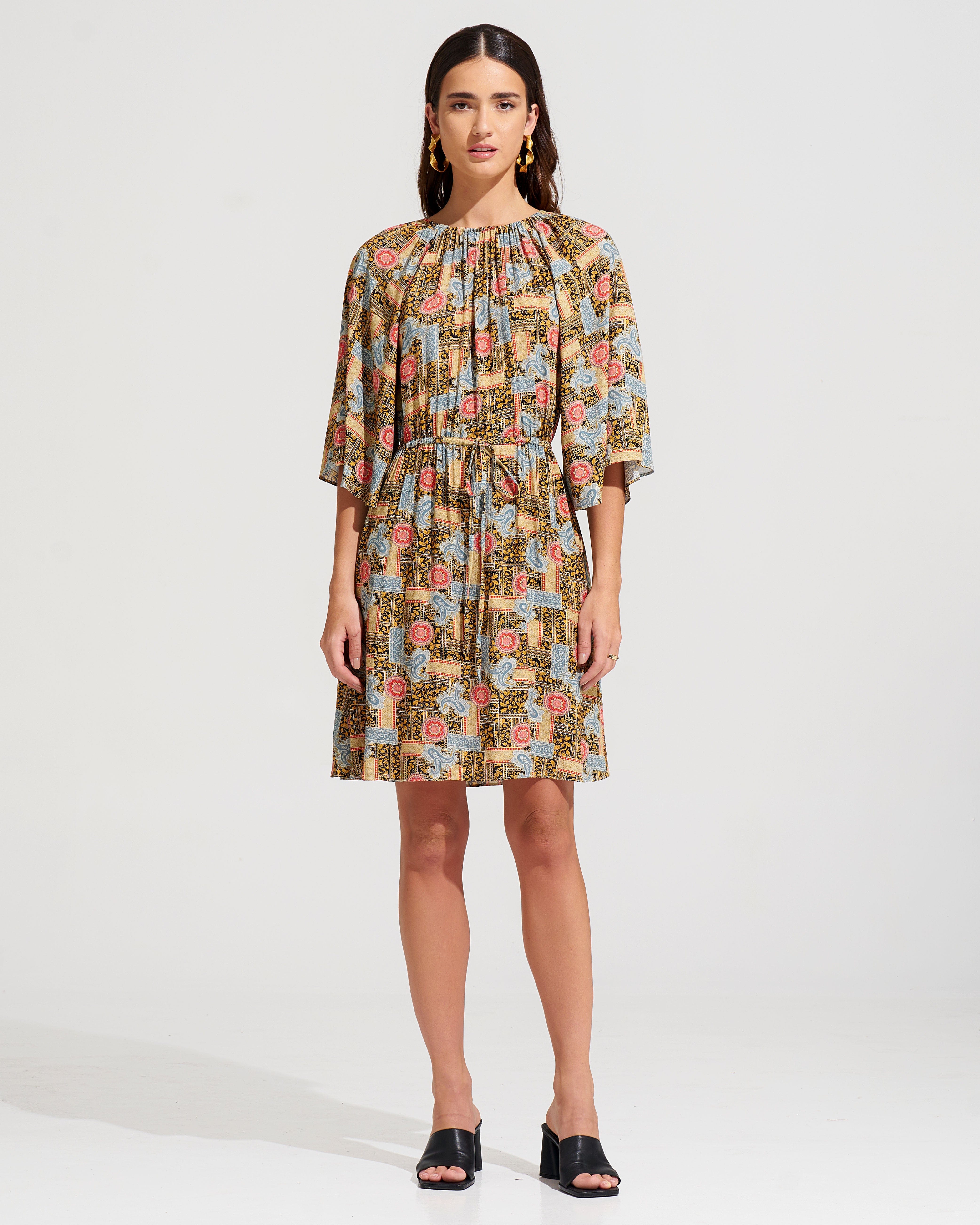 Morrato Mini Dress Essam Mini Dress Delfina Amber Gold
