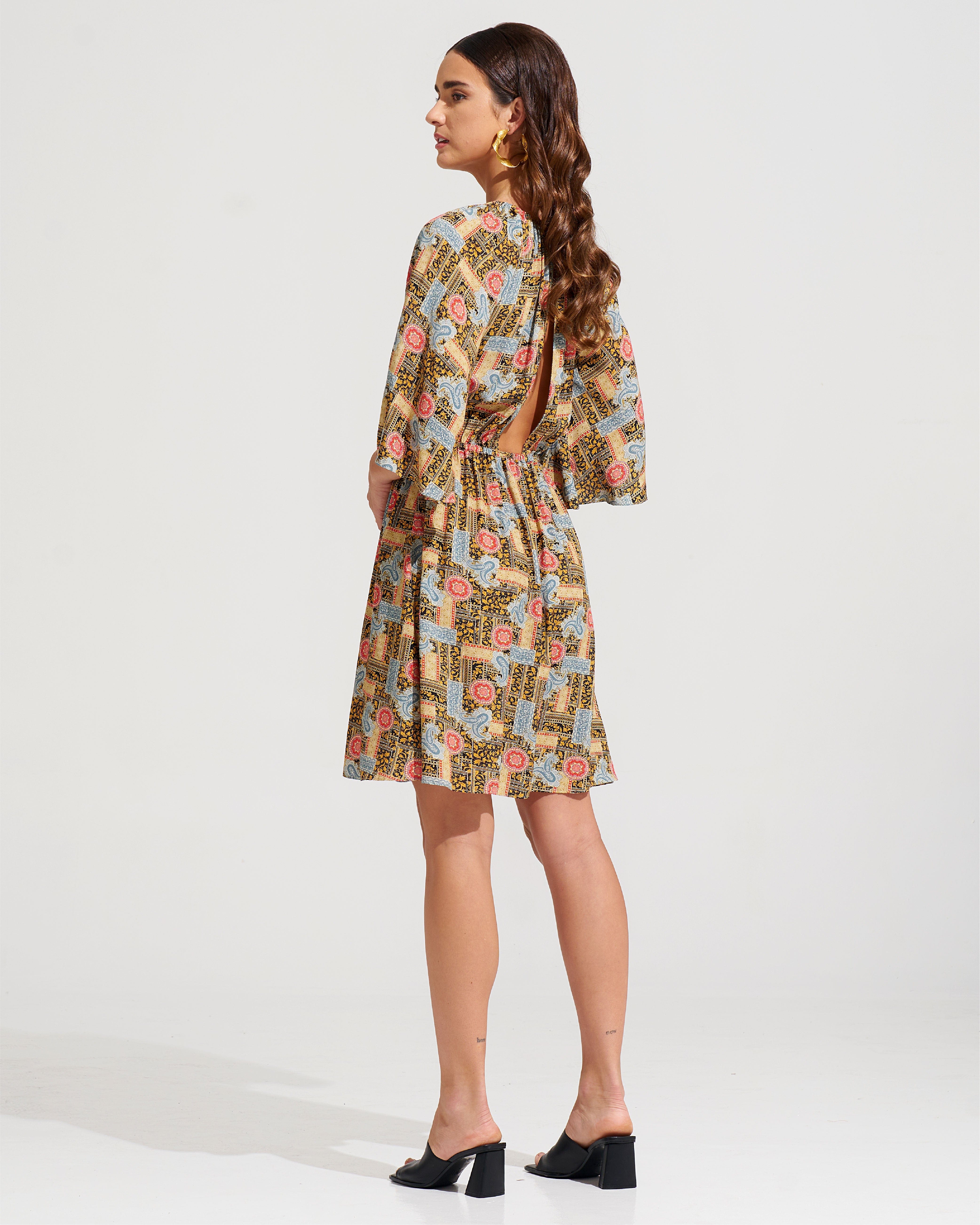 Morrato Mini Dress Essam Mini Dress Delfina Amber Gold