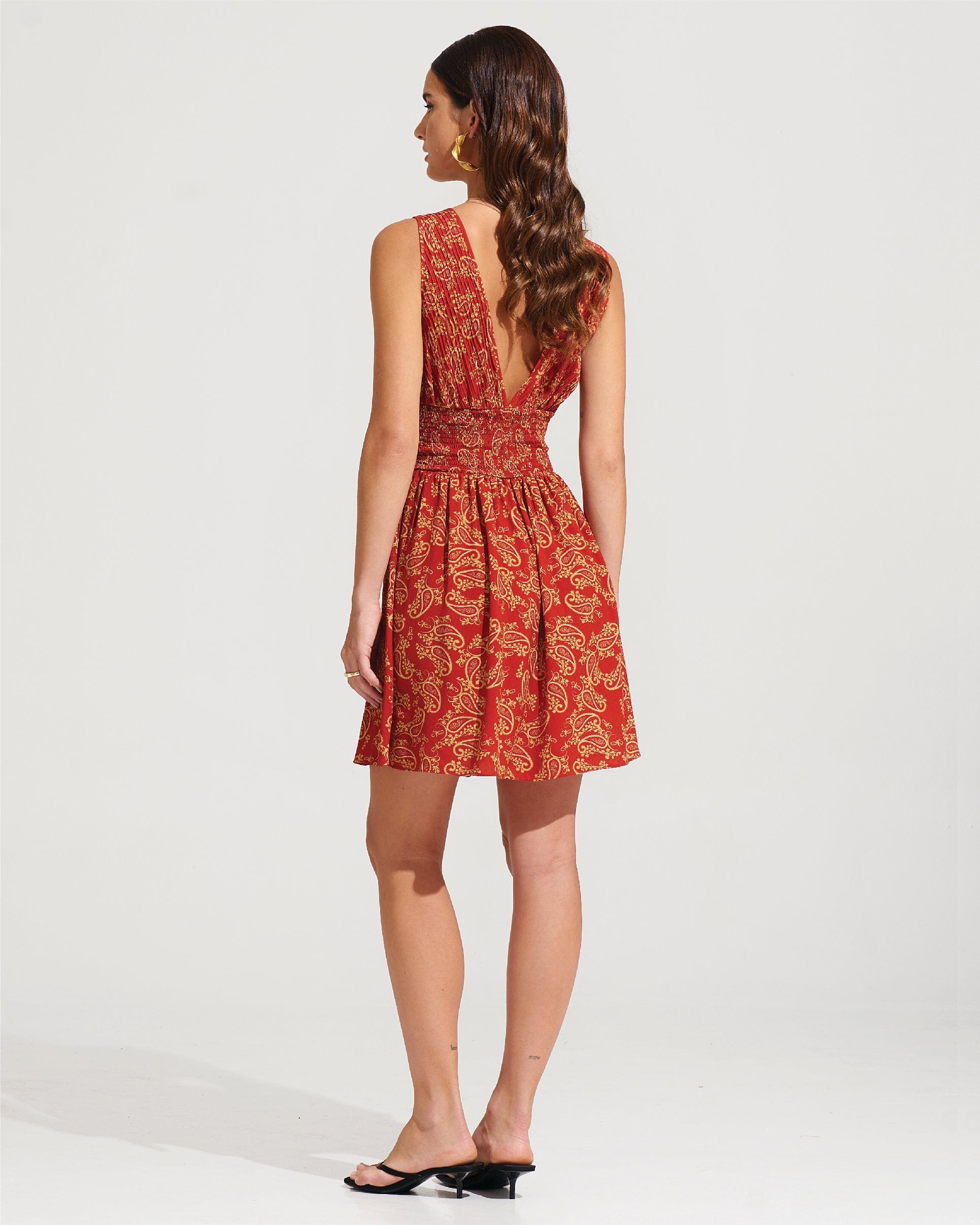 Morrato Mini Dress Kanak Mini Dress Ellie Lava