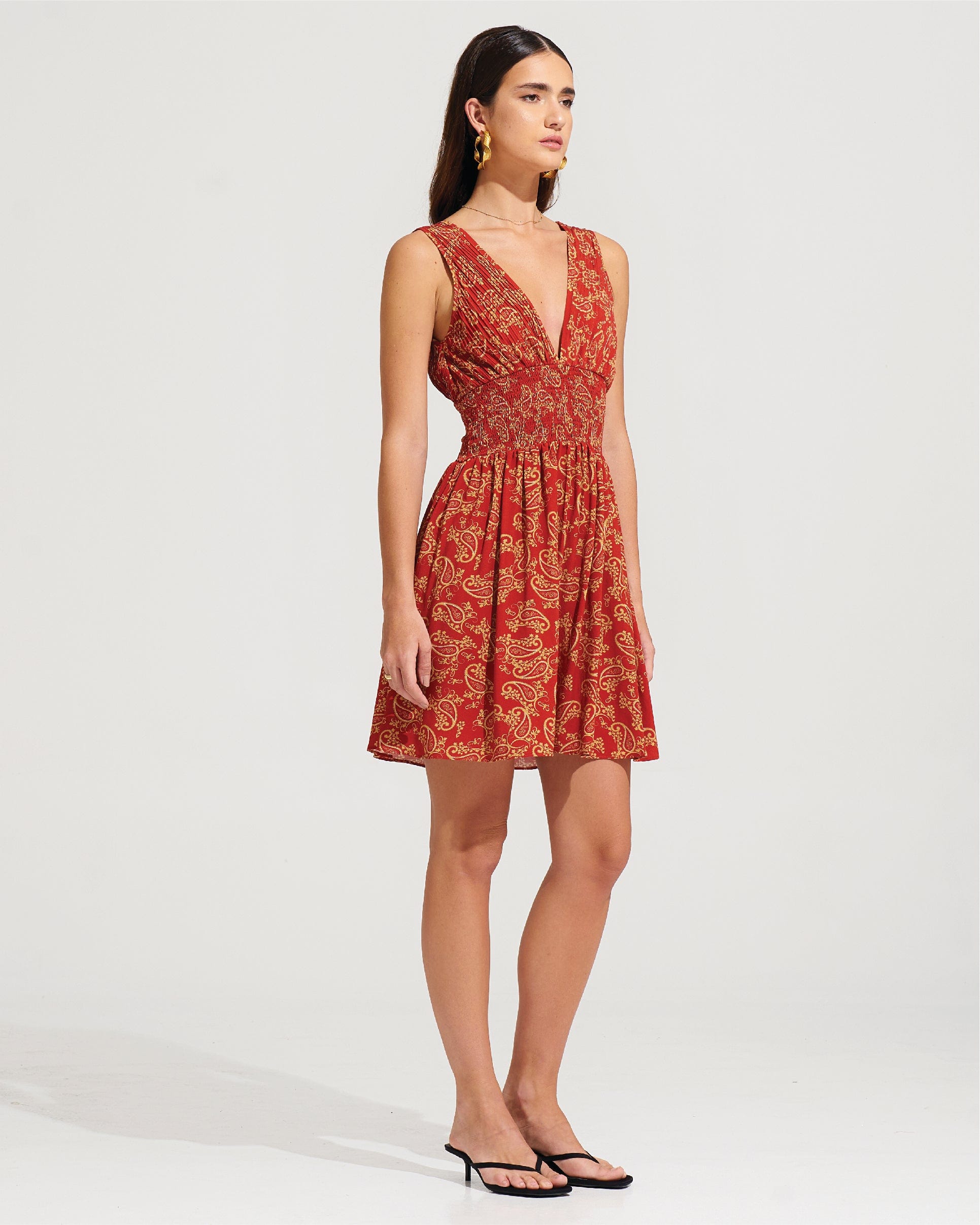 Morrato Mini Dress Kanak Mini Dress Ellie Lava