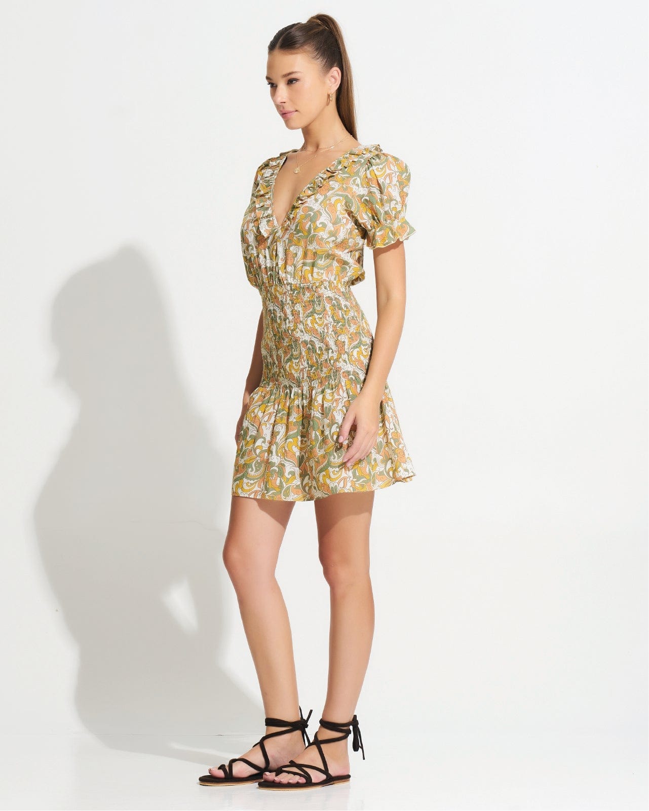 Morrato Mini Dress Scarla Mini Dress Lesley White Asylum