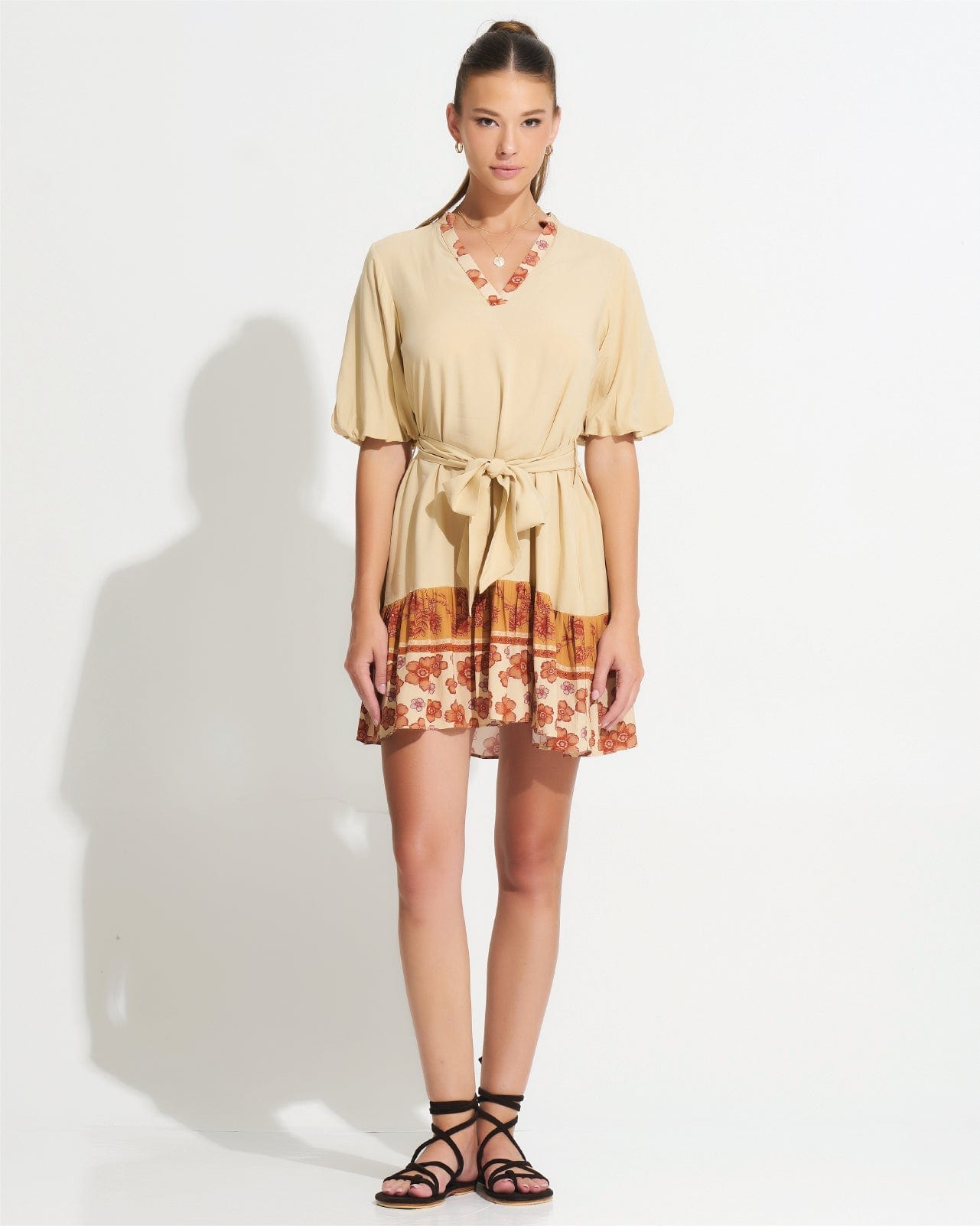 Morrato Mini Dress Umber Mini Dress Cecilia Doe