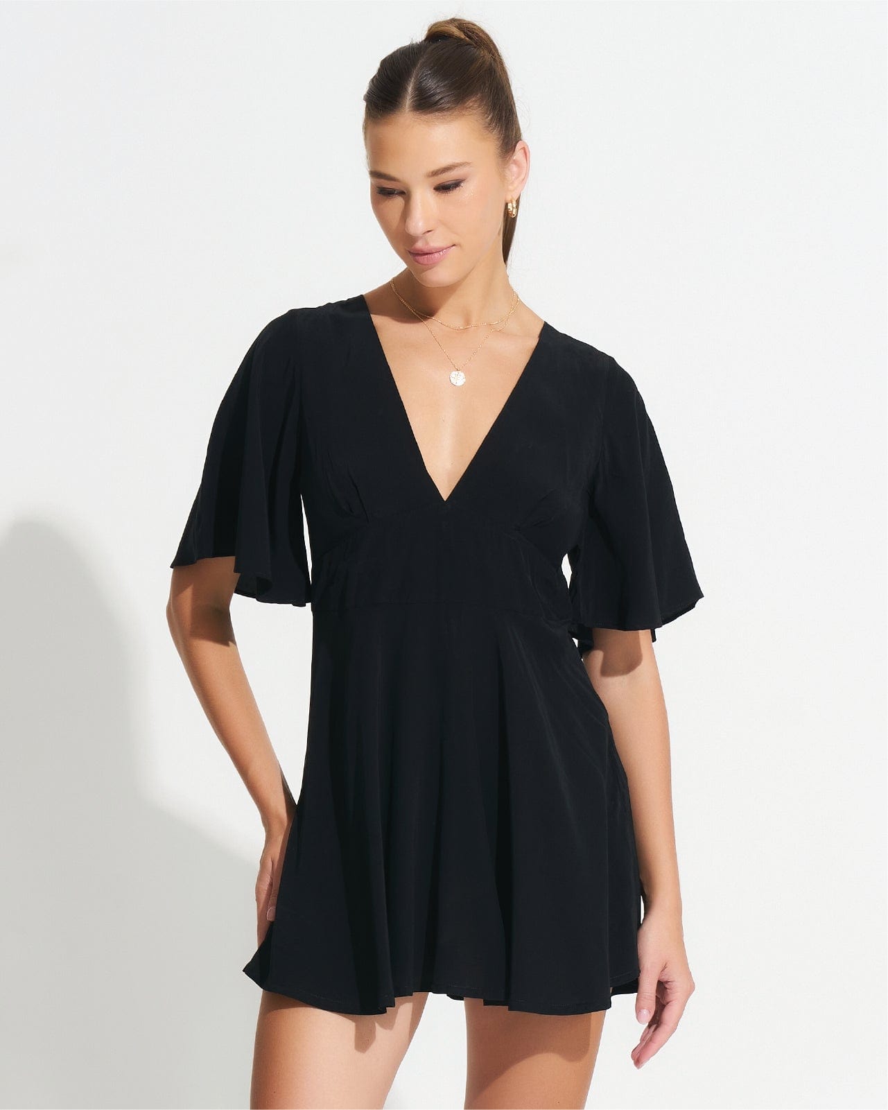 Morrato Mini Dress Zehra Mini Dress Black