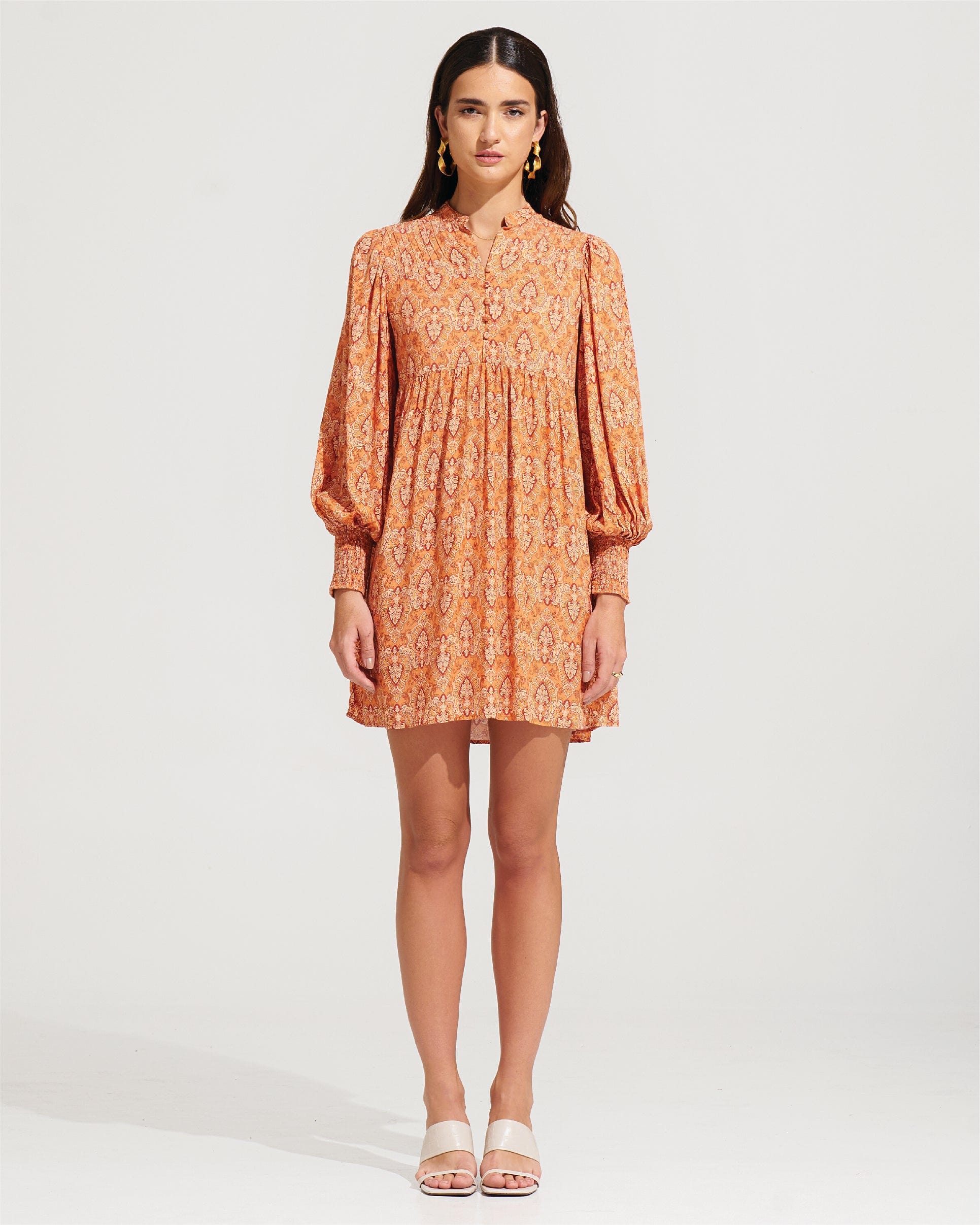 Morrato Mini Dress Zoha Mini Dress Beatrice Russet Orange