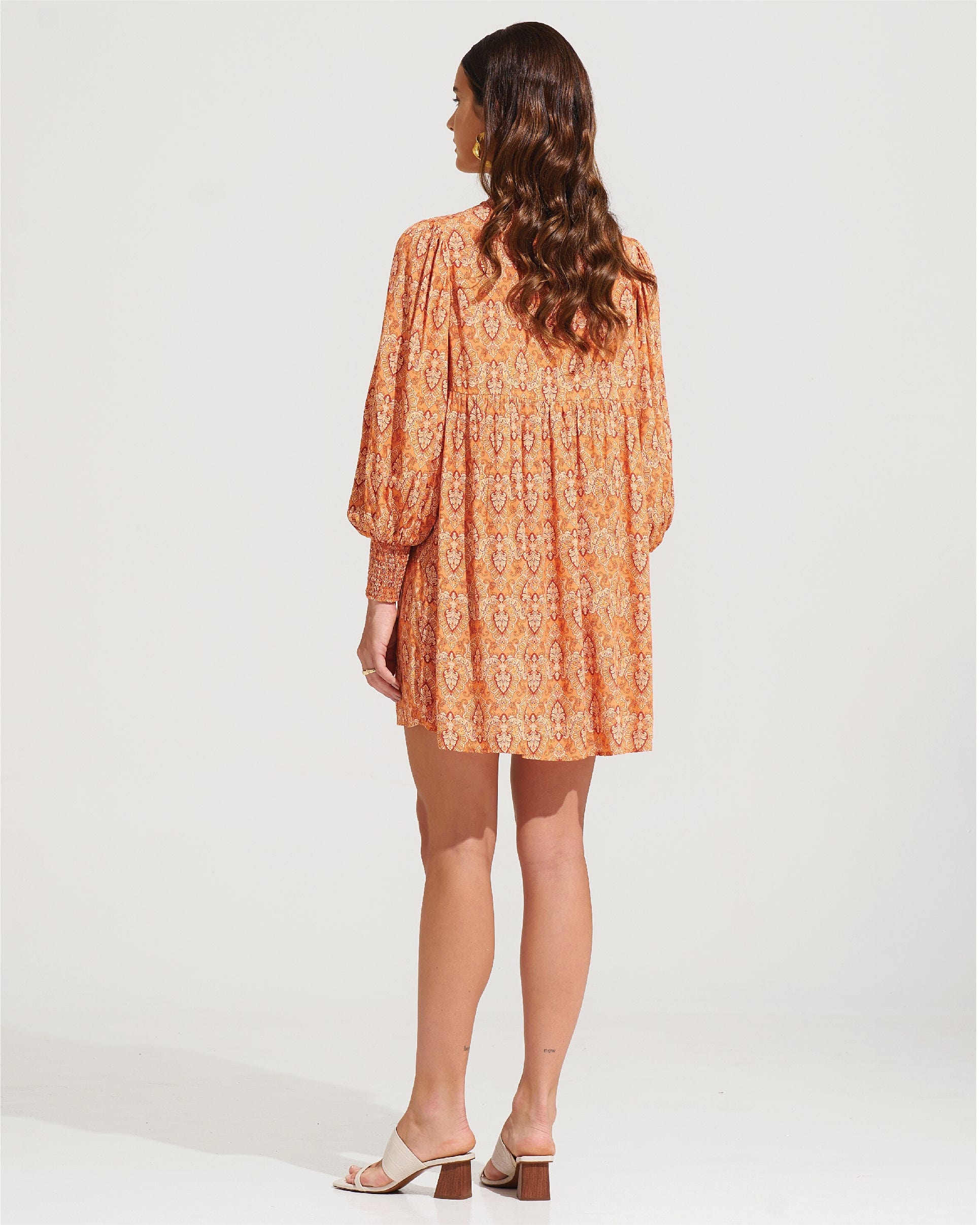 Morrato Mini Dress Zoha Mini Dress Beatrice Russet Orange