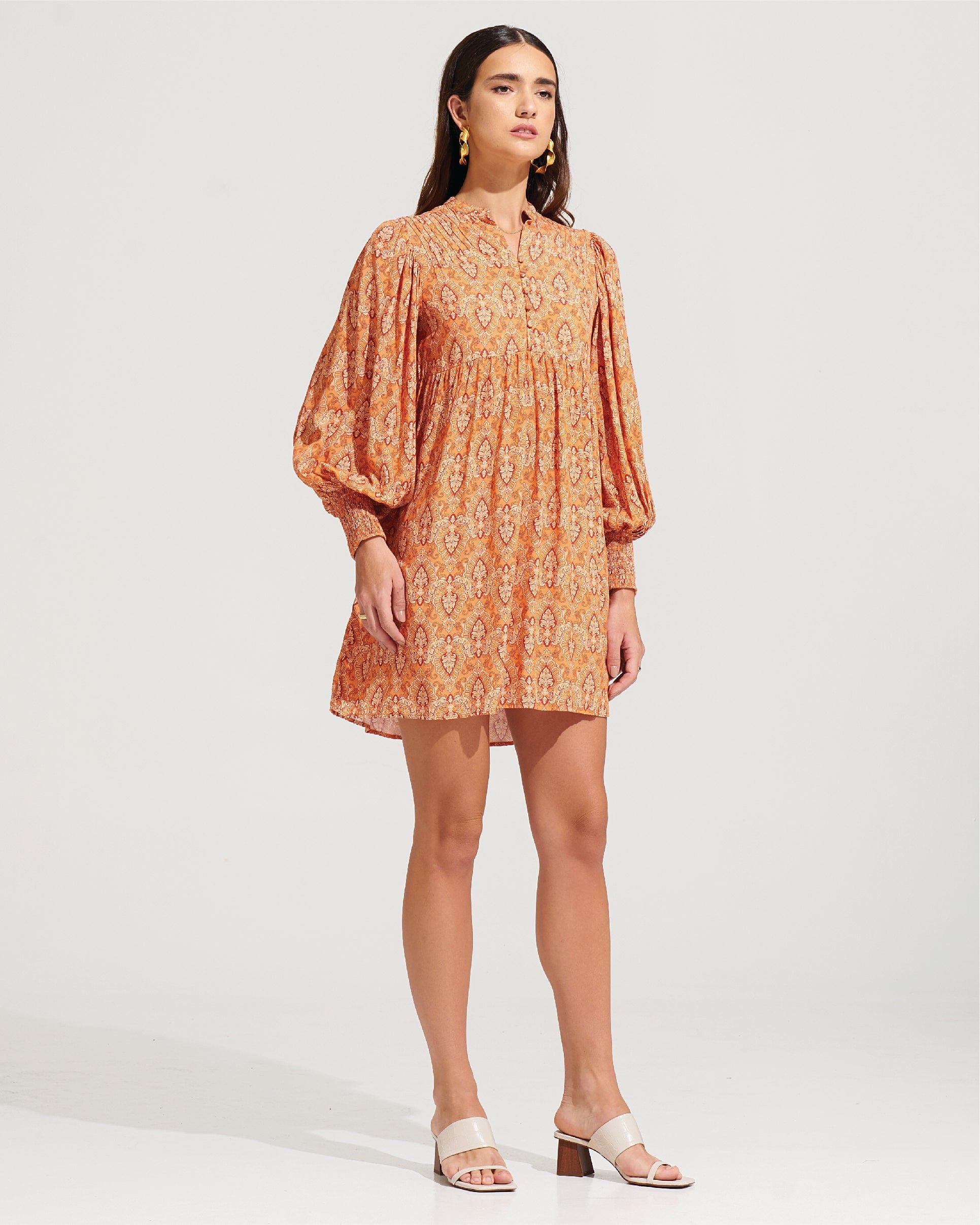 Morrato Mini Dress Zoha Mini Dress Beatrice Russet Orange