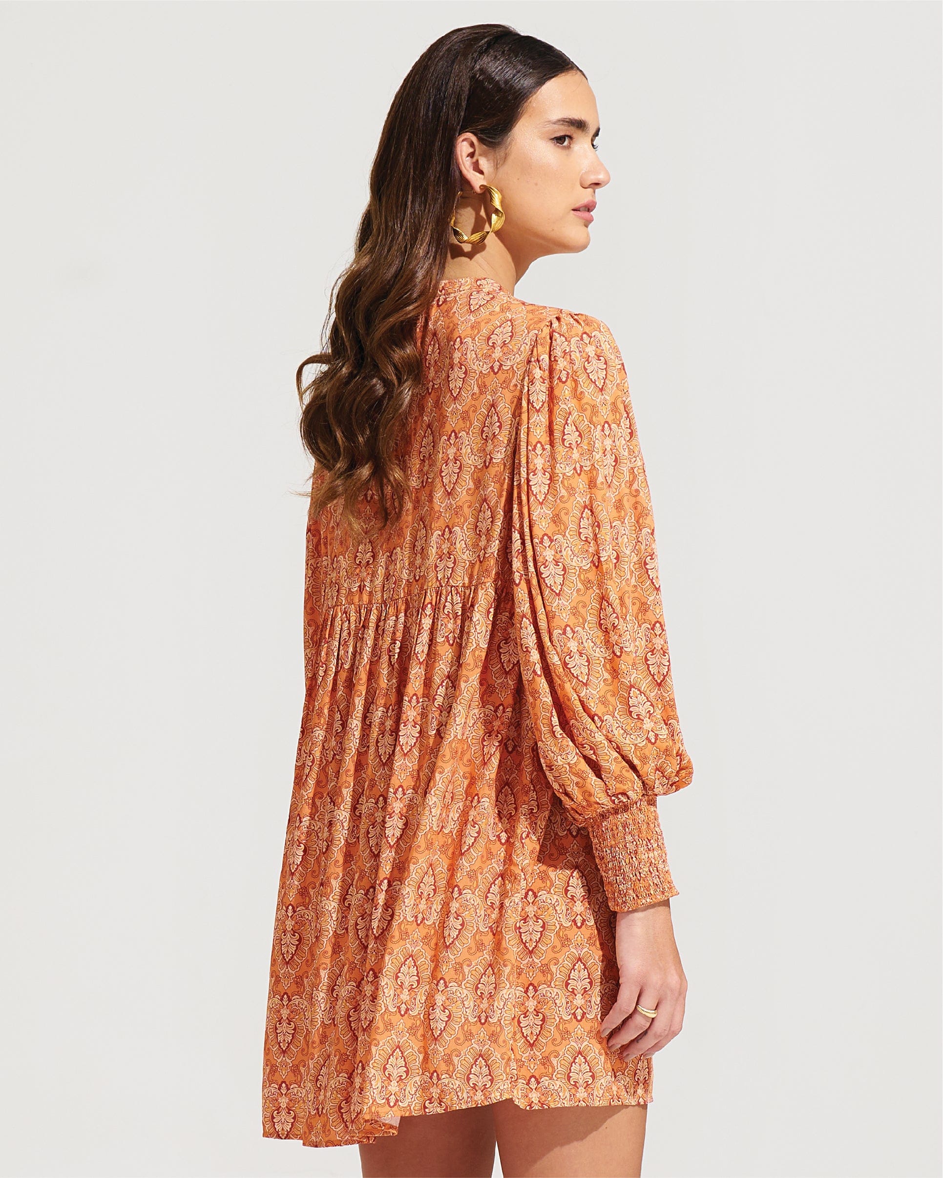 Morrato Mini Dress Zoha Mini Dress Beatrice Russet Orange