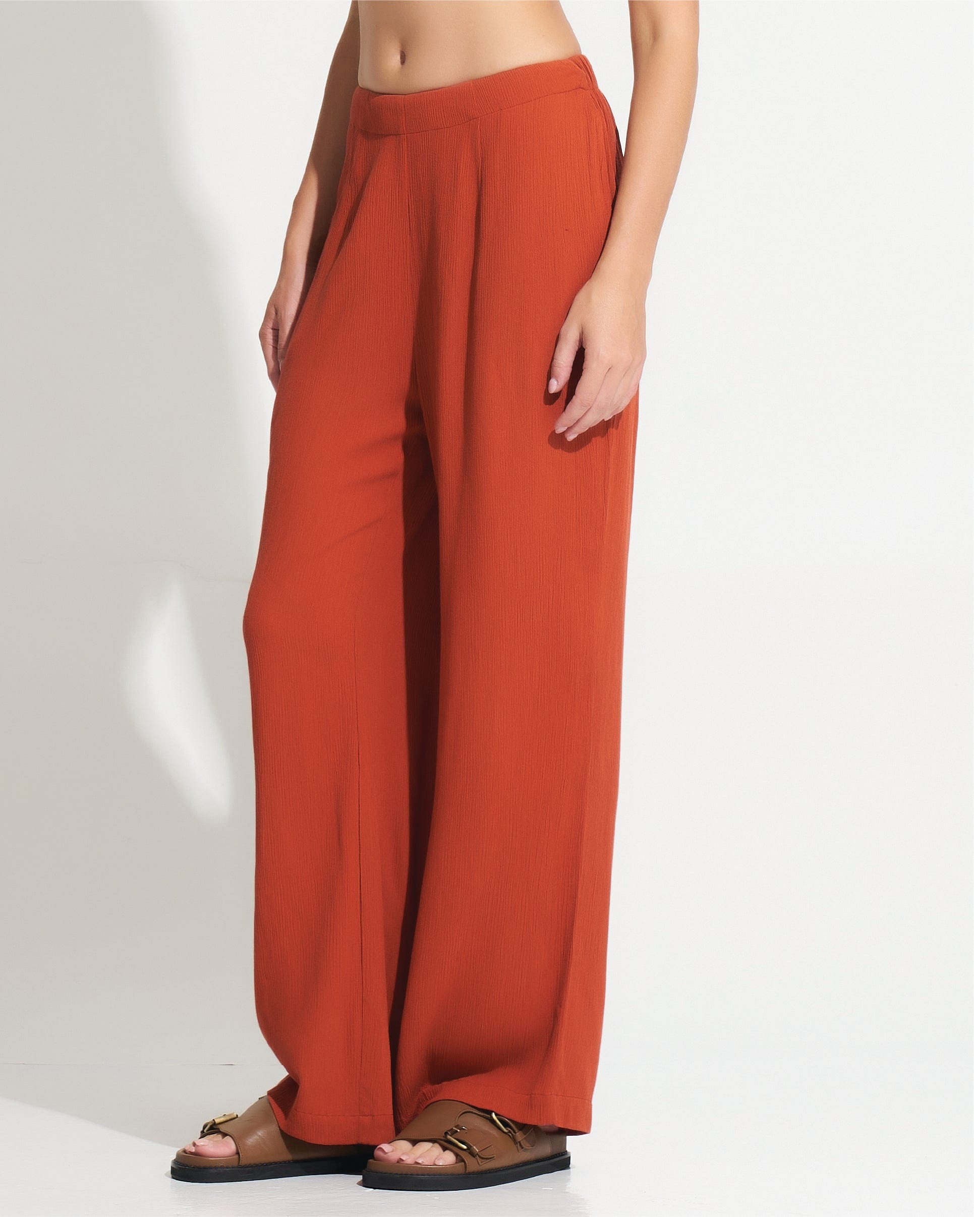 Morrato Pants Yaneli Pants Burnt Ochre