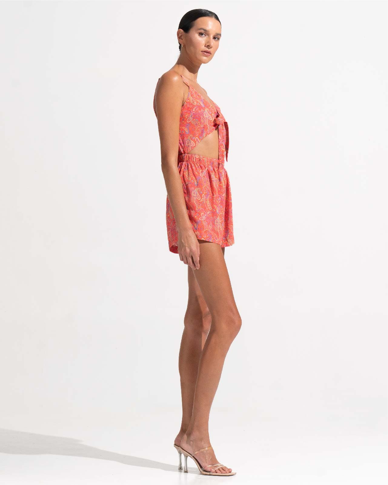 Morrato Playsuit Clarissa Playsuit Maizey Orange Red