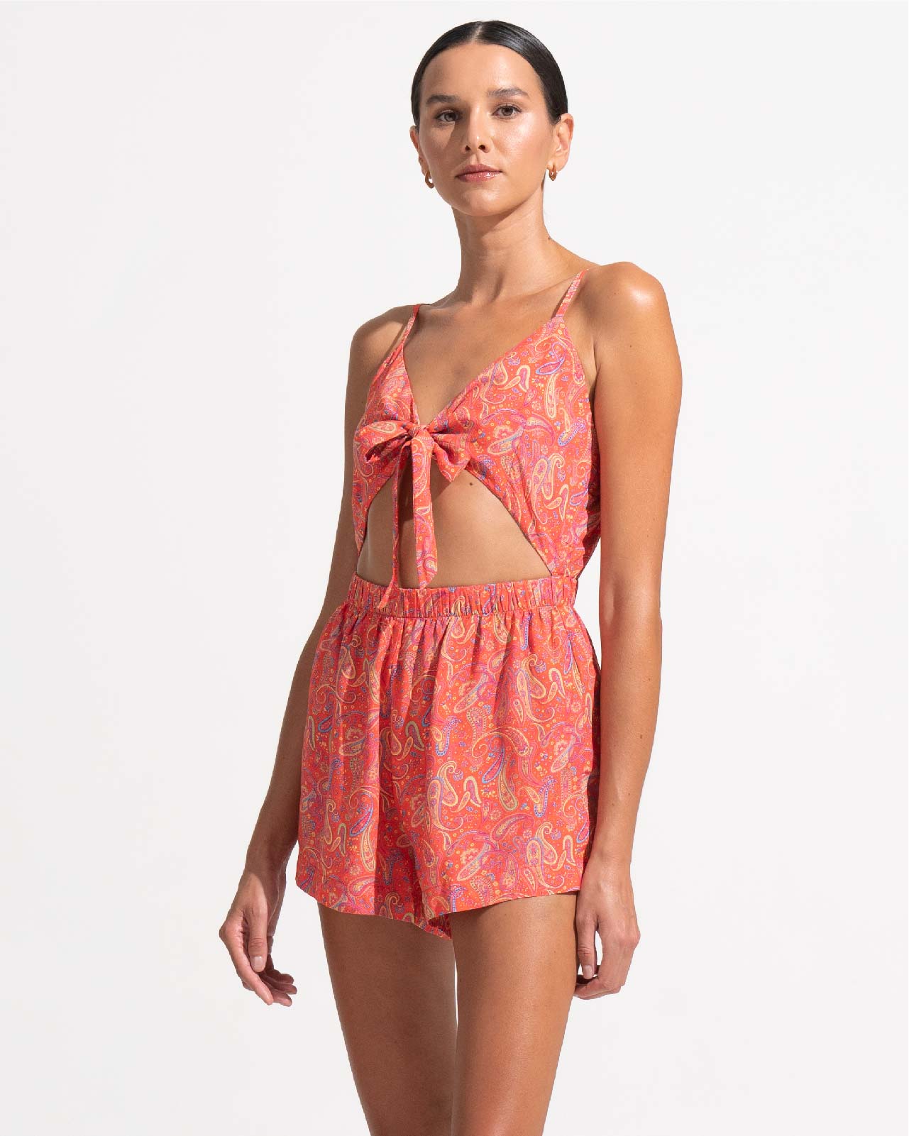 Morrato Playsuit Clarissa Playsuit Maizey Orange Red