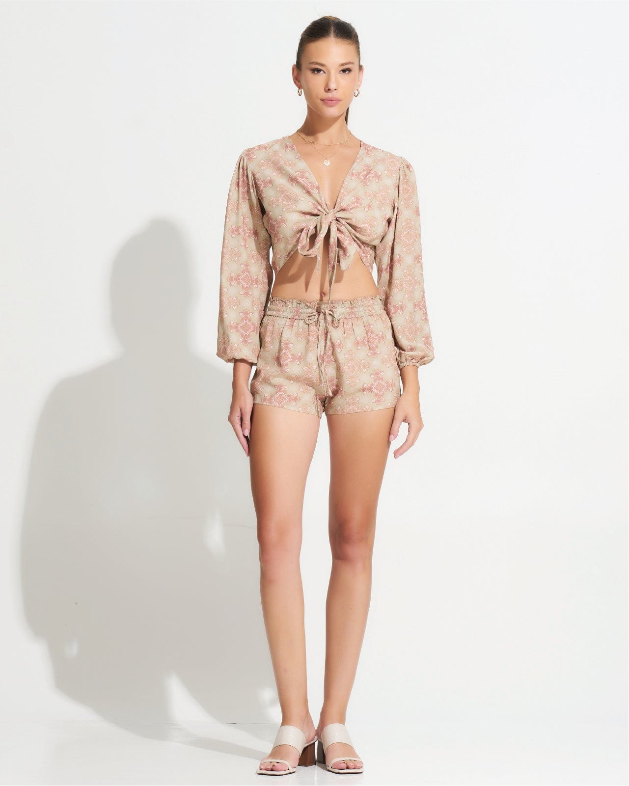 Morrato Shorts Kaia Shorts Crystal Burlywood