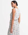 Morrato Top Calandra Sleeveless Top Fleur Seashell