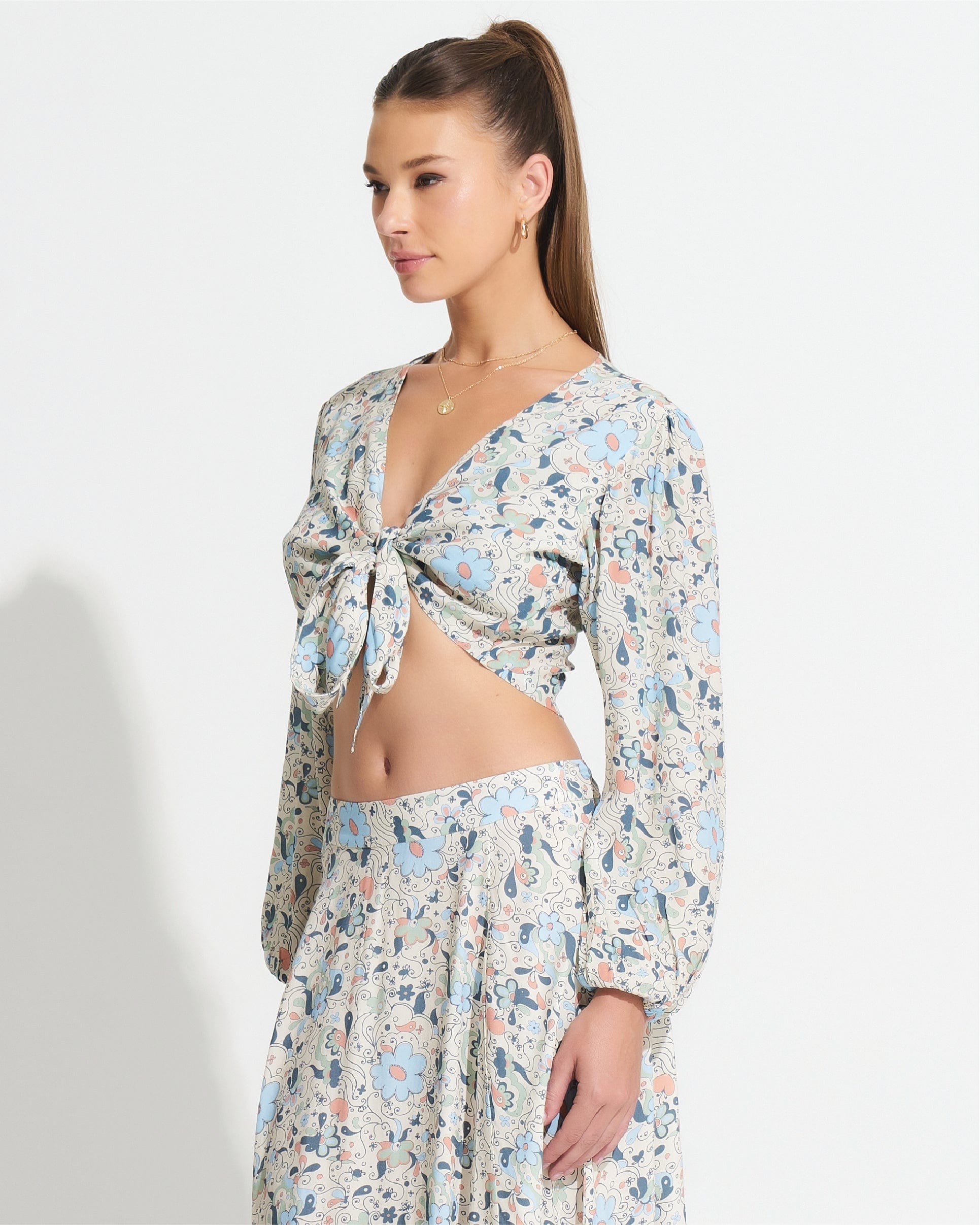 Morrato Top Calandra Top Fleur Seashell