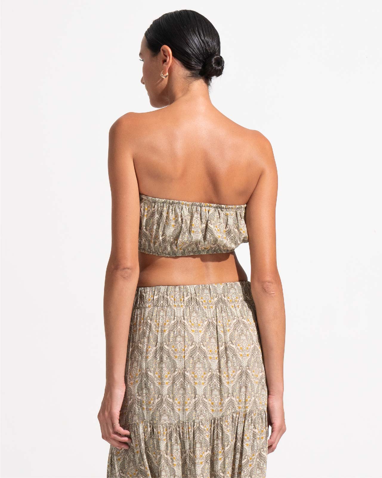 Morrato Top Estrella Bandeau Top Primavera Parchment