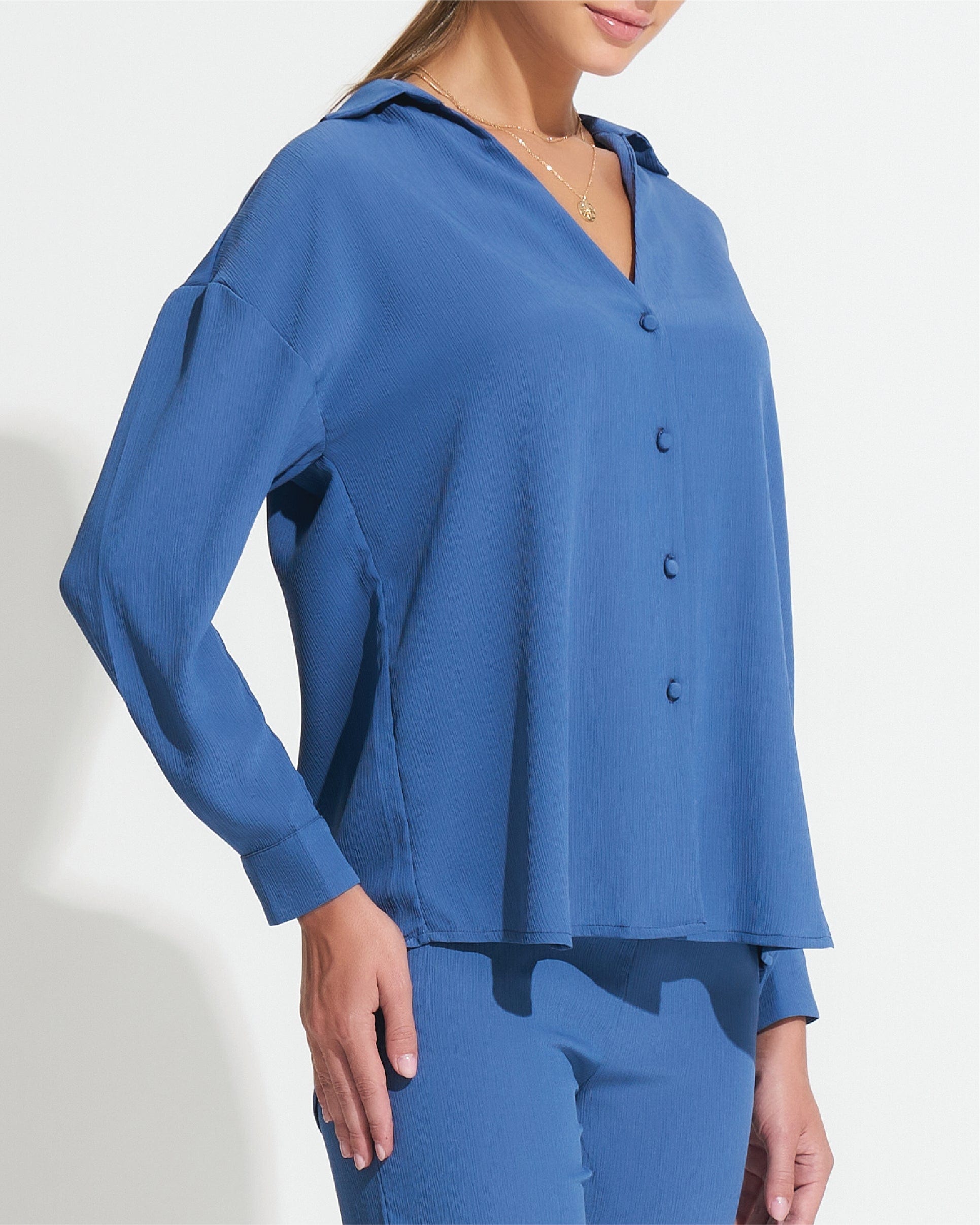 Morrato Top Mirrar Shirt Denim