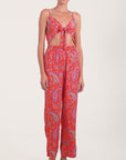 Clarissa Jumpsuit Ainsley Tangerine