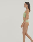 Jeanne Bikini Bottom Plum Matcha
