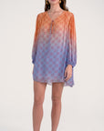 Mahnoor Mini Dress Ave Flam Sunrise