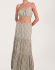 Estrella Maxi Skirt Primavera Parchment