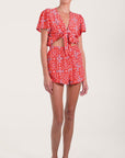 Alora Playsuit Crystal Tigerlily