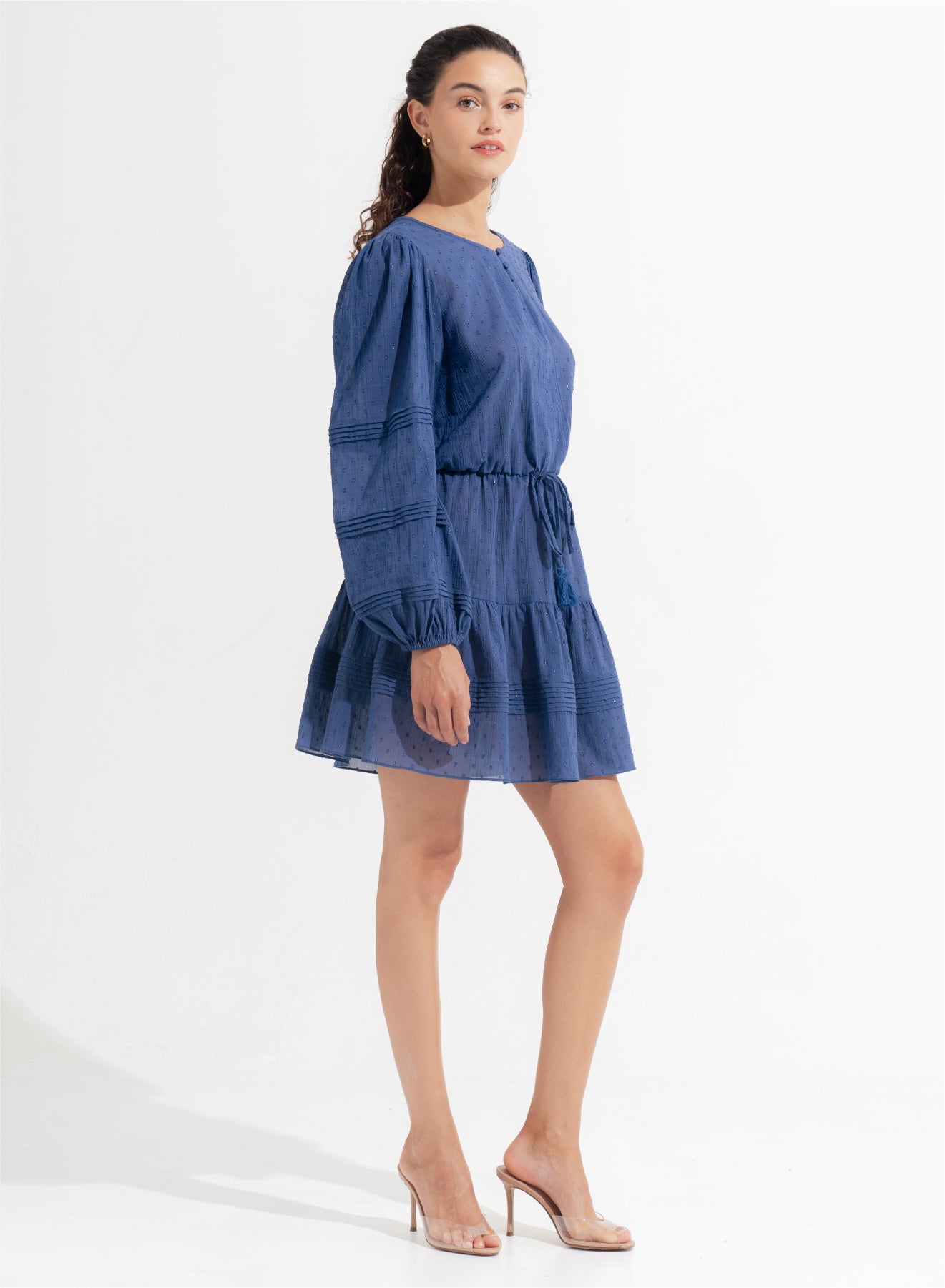 Faith Mini Dress Azure