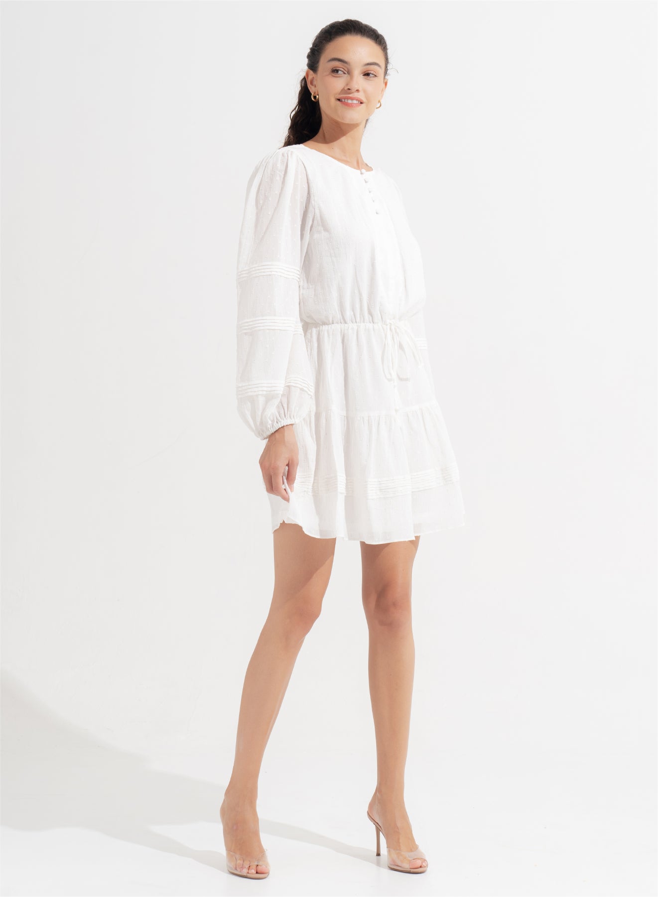 Faith Mini Dress White