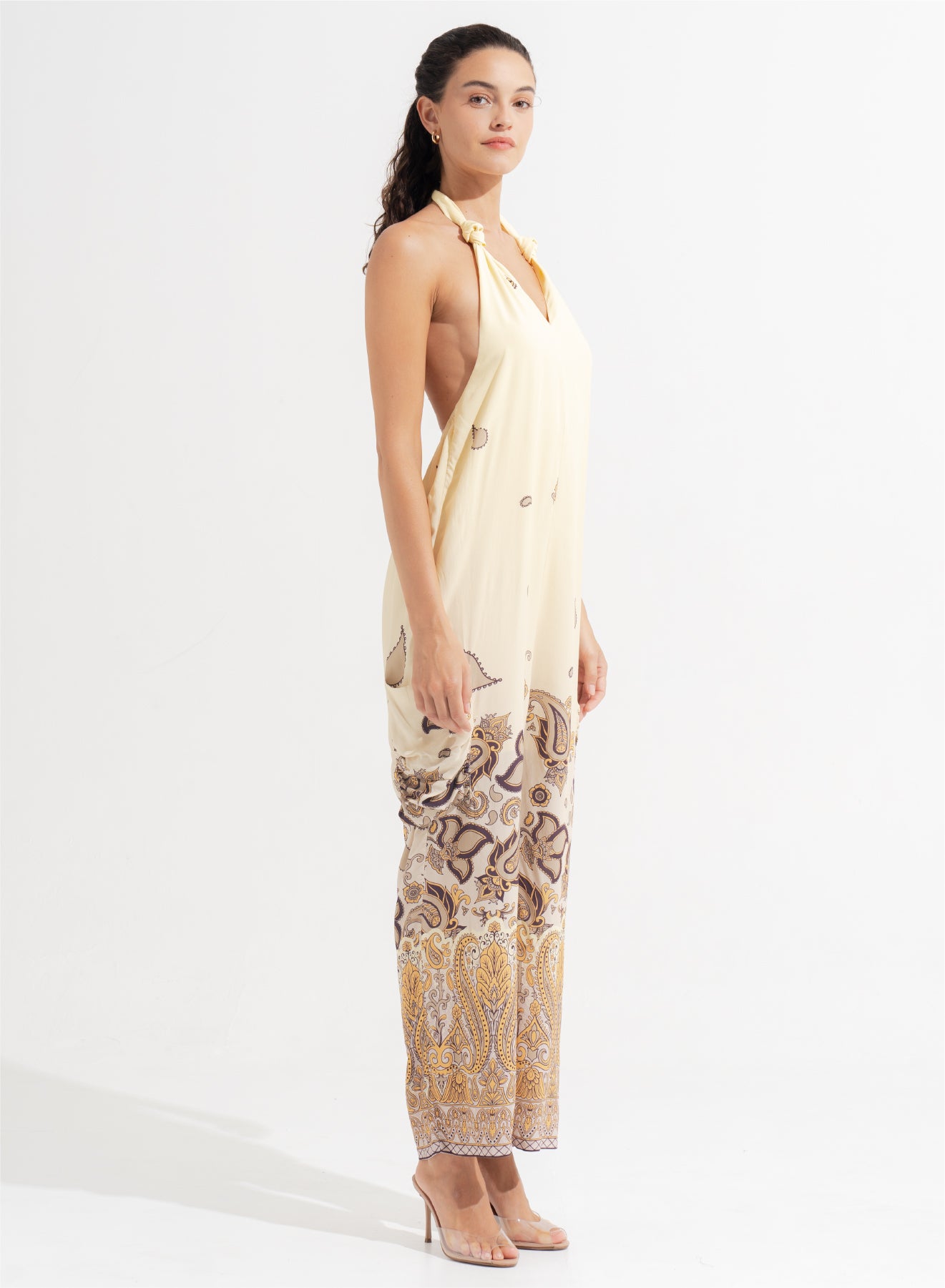 Javier Jumpsuit Clare Vanilla Custard
