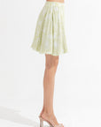 Kirana Mini Skirt Leia Matcha