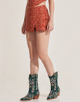 Yash Ankle Cowboy Boots Green