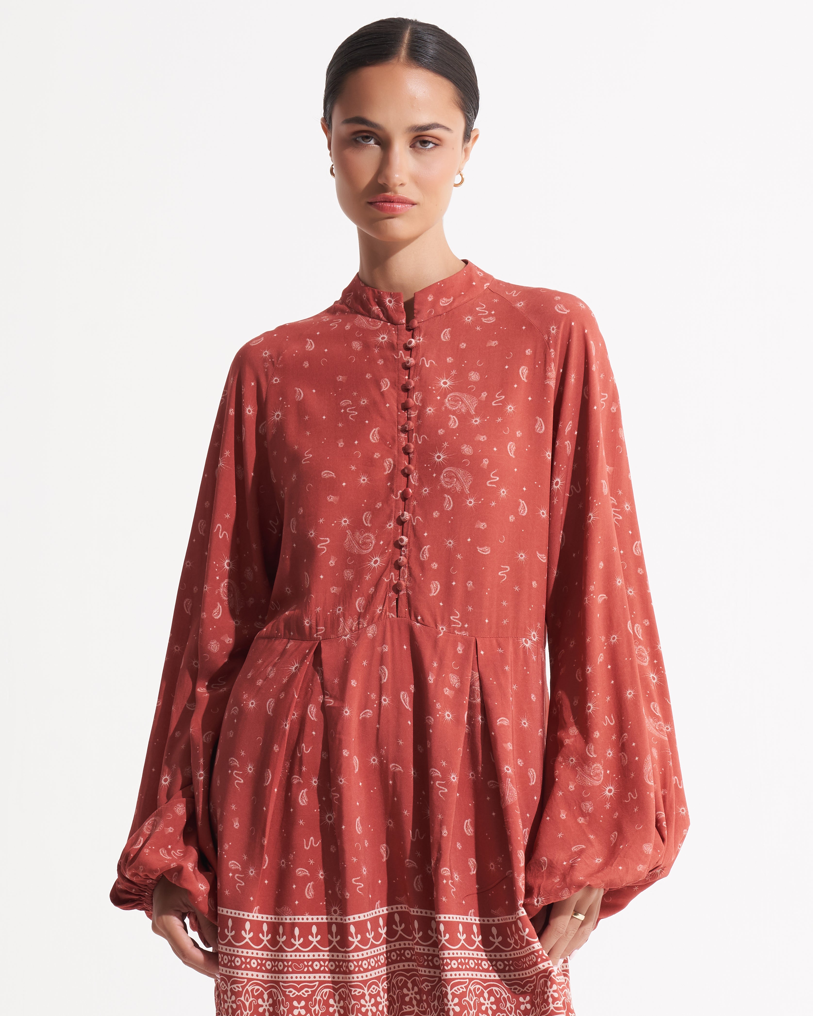 Hema Mini Dress Alegra Cinnabar